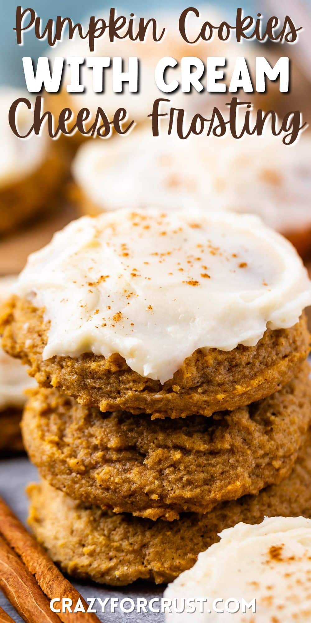 Pumpkin Cookies with Cream Cheese Frosting Recipe