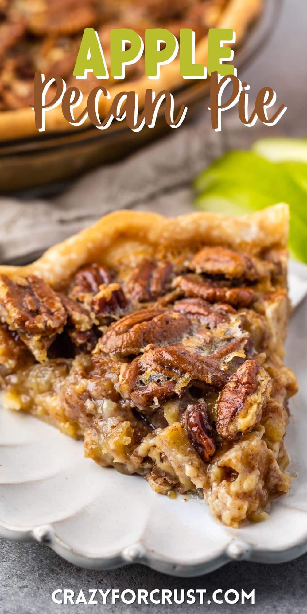 Apple Pecan Pie