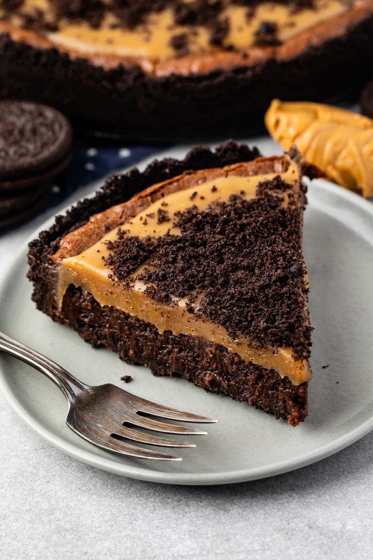 Peanut Butter Chocolate Mud Pie