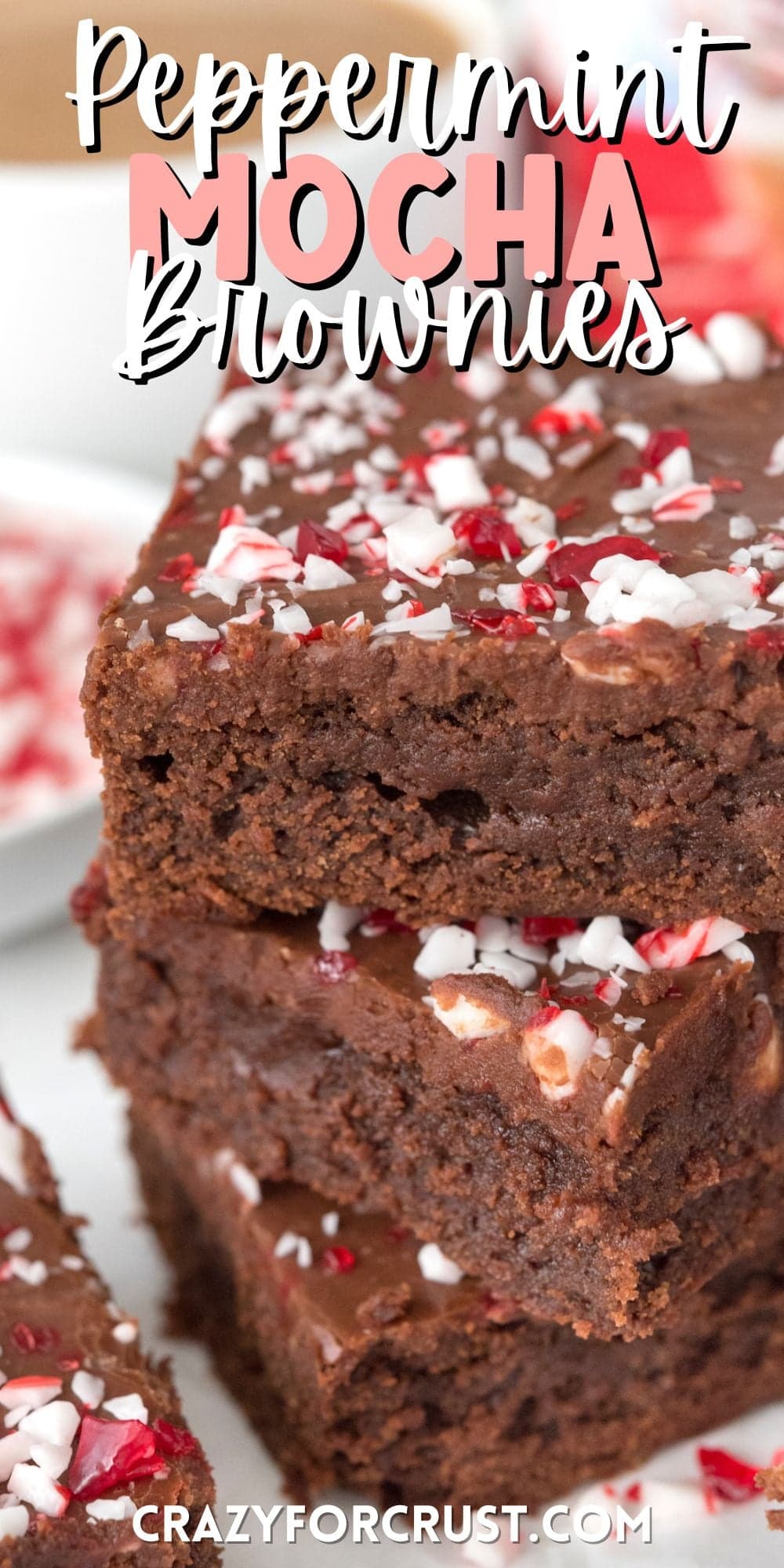 Peppermint Mocha Brownies