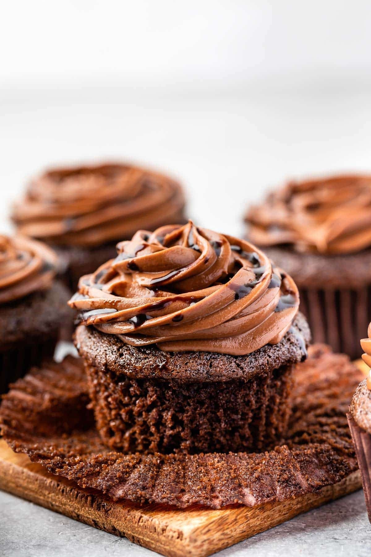 Small Batch Chocolate Cupcakes