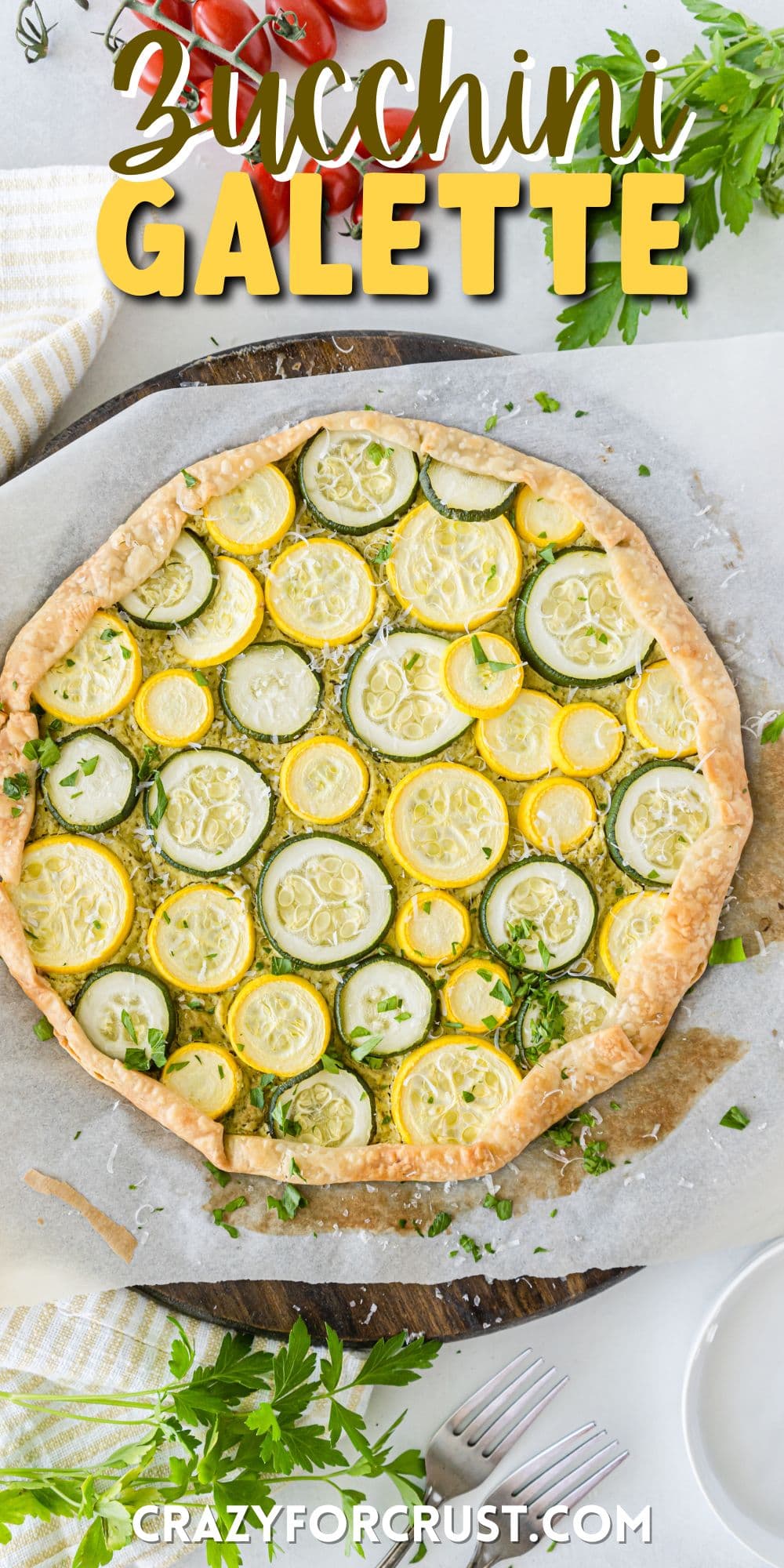 Zucchini Galette Recipe