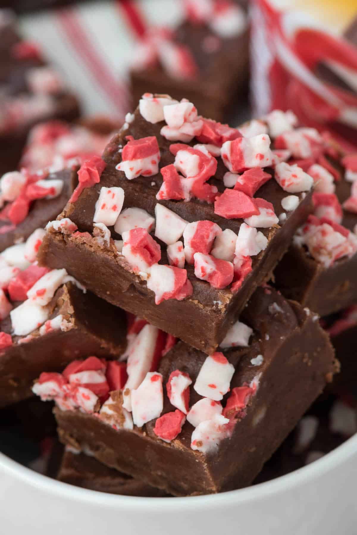 Peppermint Mocha Fudge