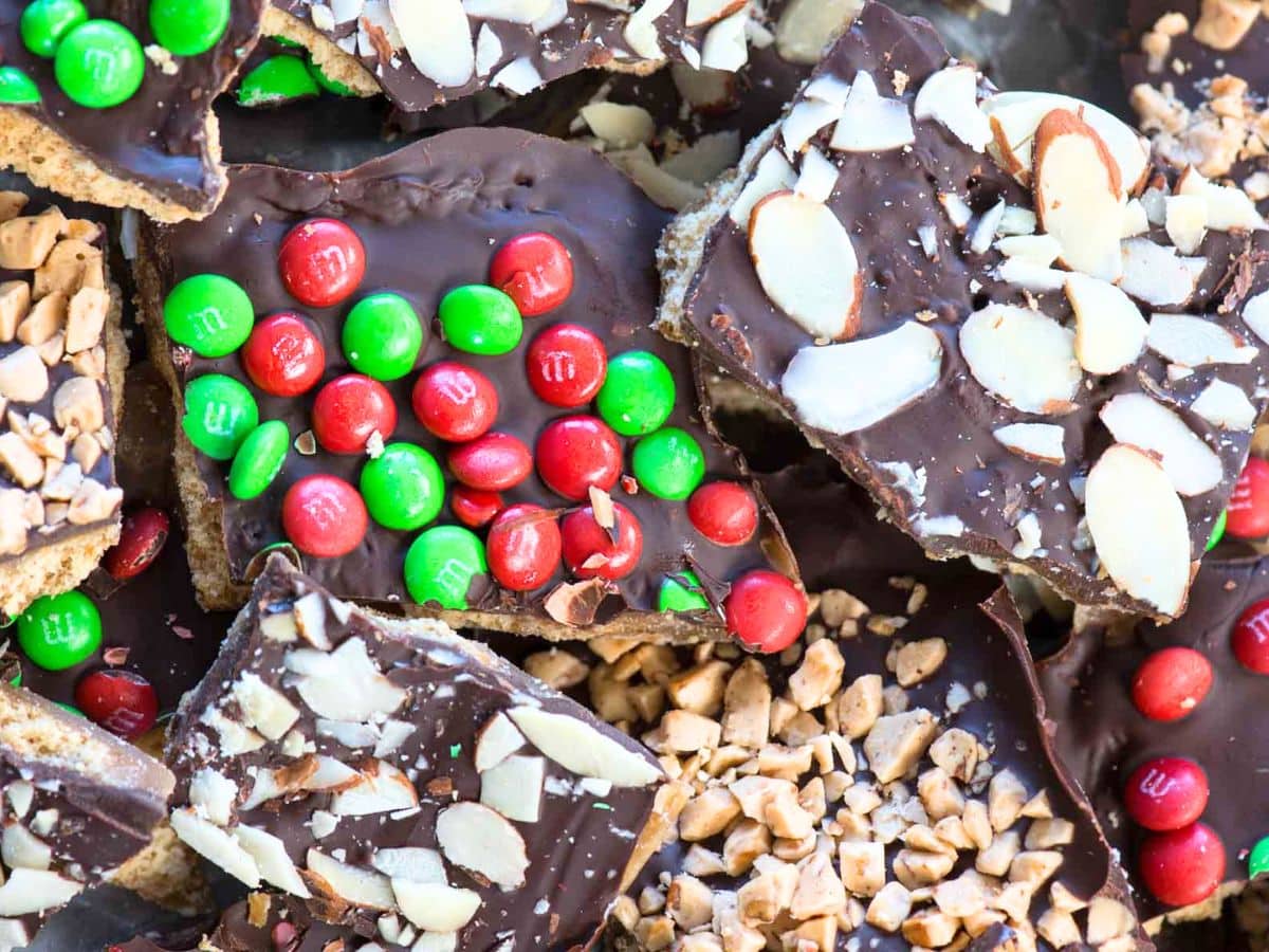 Graham Cracker Toffee Bark