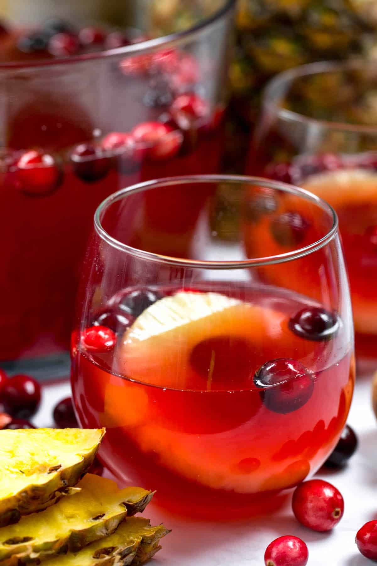 Cranberry Champagne Punch