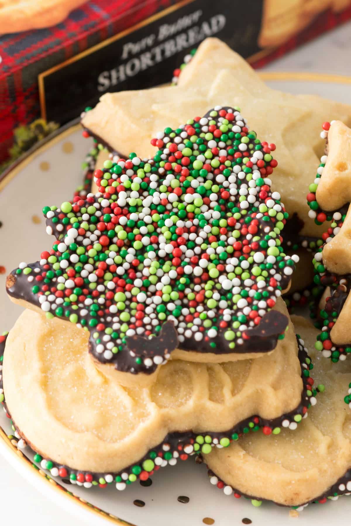 Chocolate Dipped Shortbread