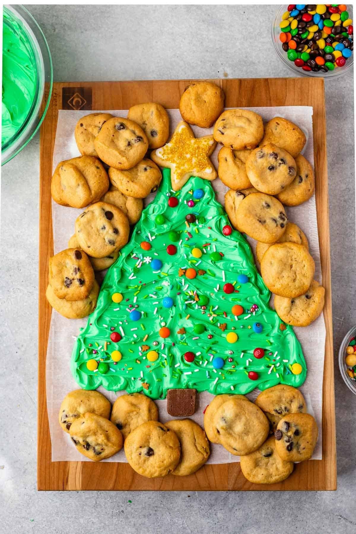Christmas Tree Frosting Board Recipe