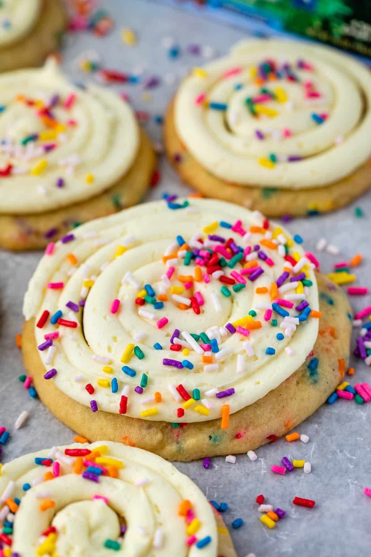 Cake Batter Cookies Recipe