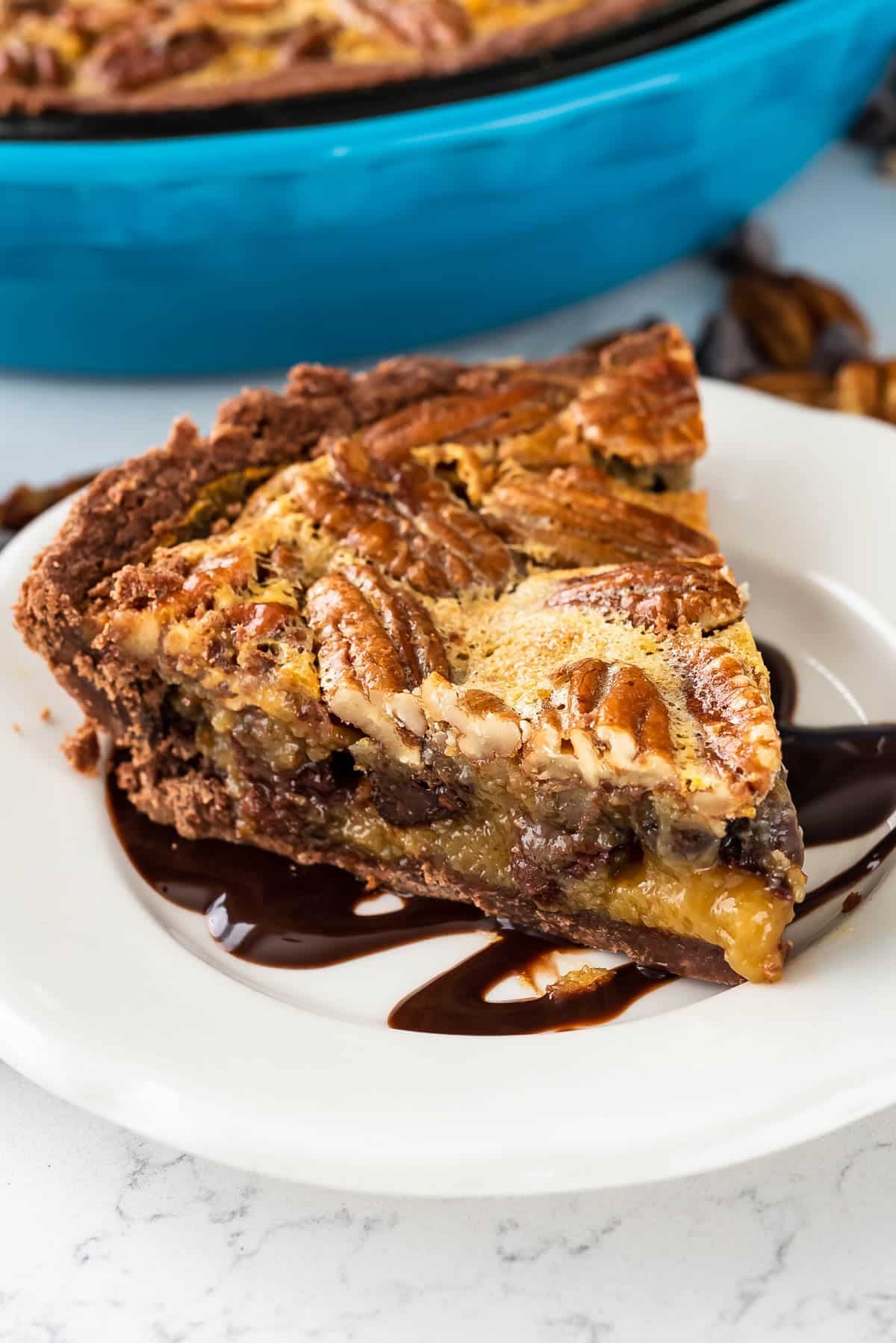 Double Chocolate Pecan Pie Recipe