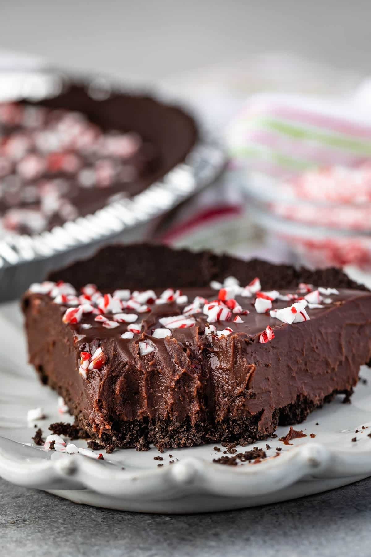 Peppermint Ganache Pie Recipe