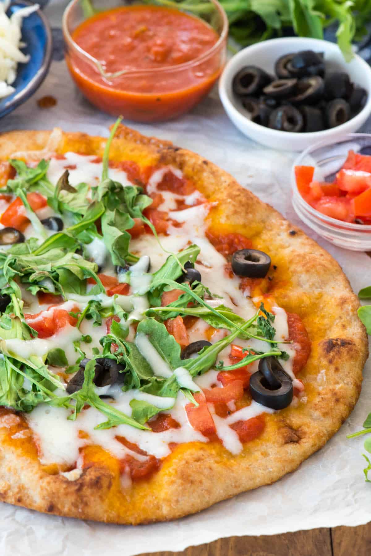 Arugula Pizzas