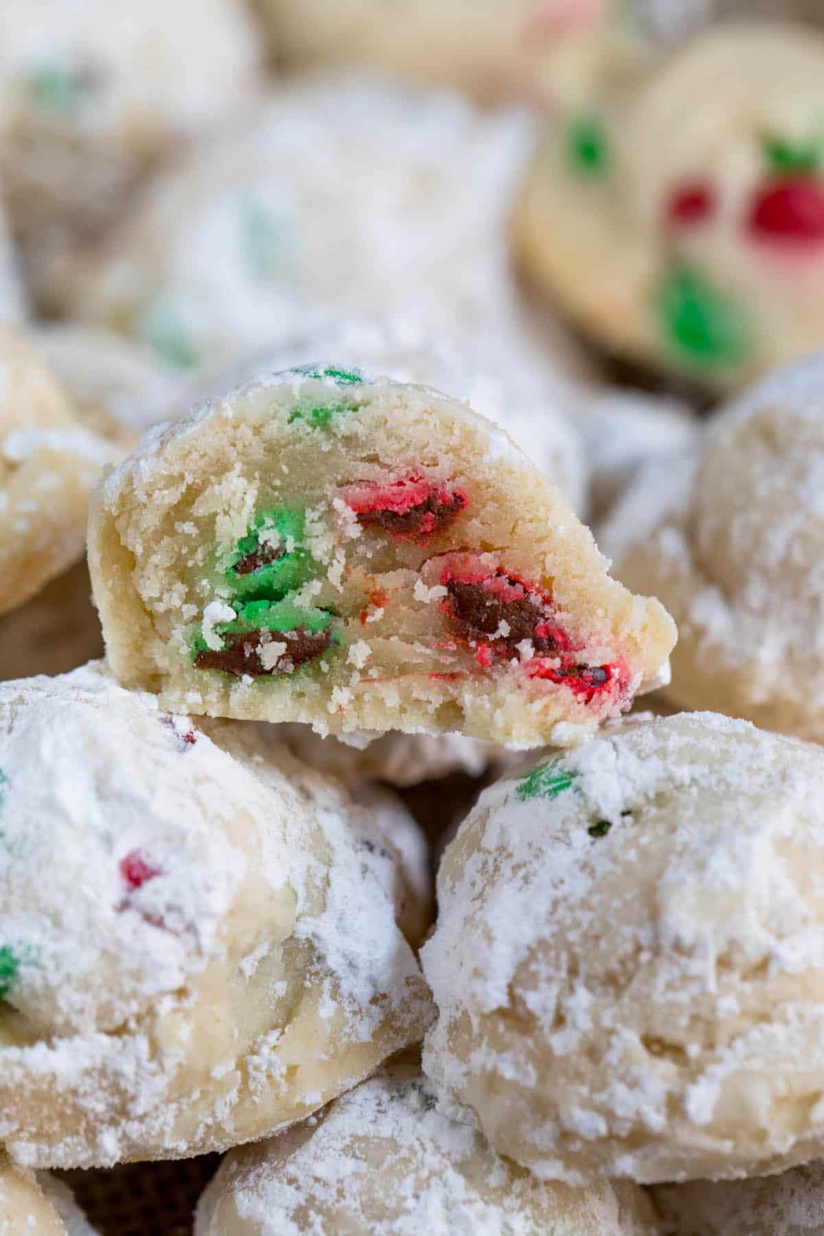 Christmas Snowball Cookies