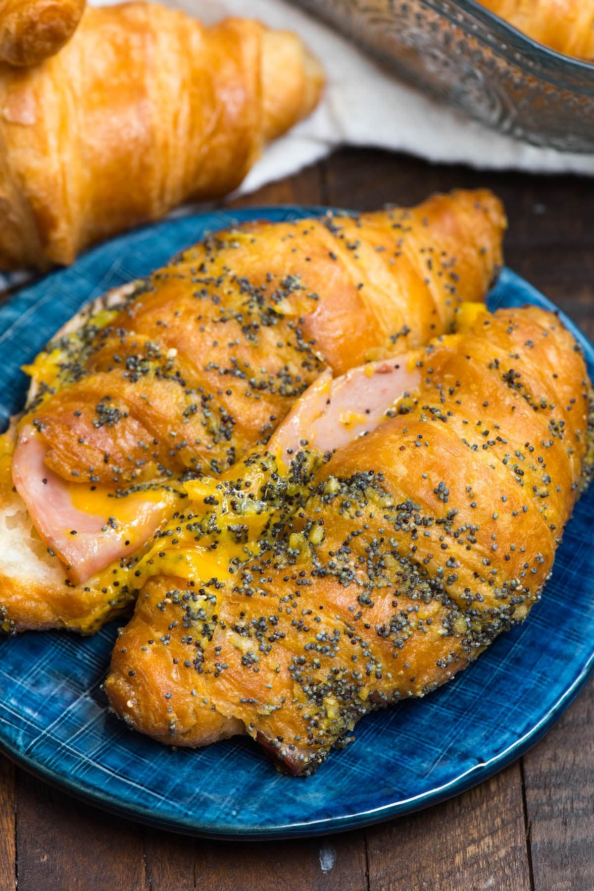 Ham and Cheese Croissant Sliders Recipe