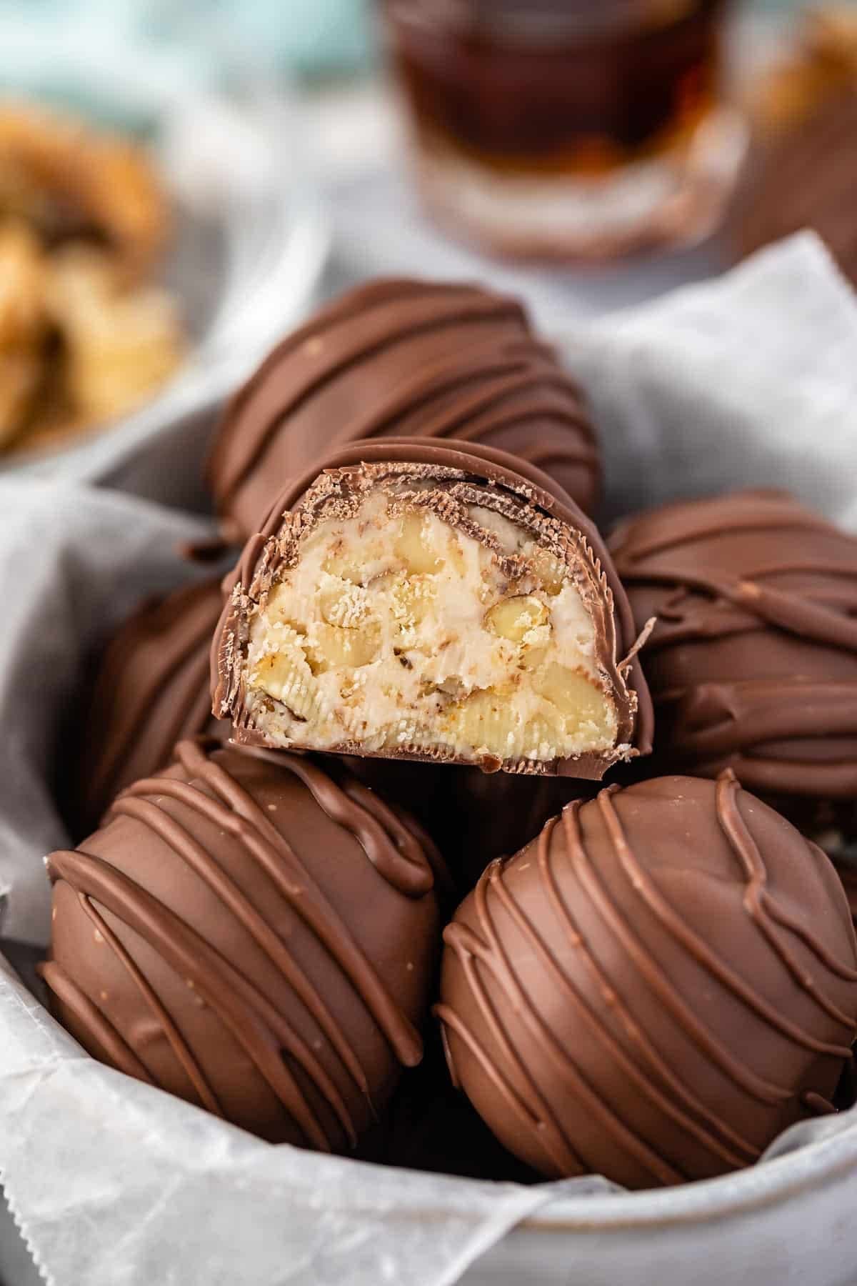 Maple Walnut Truffles