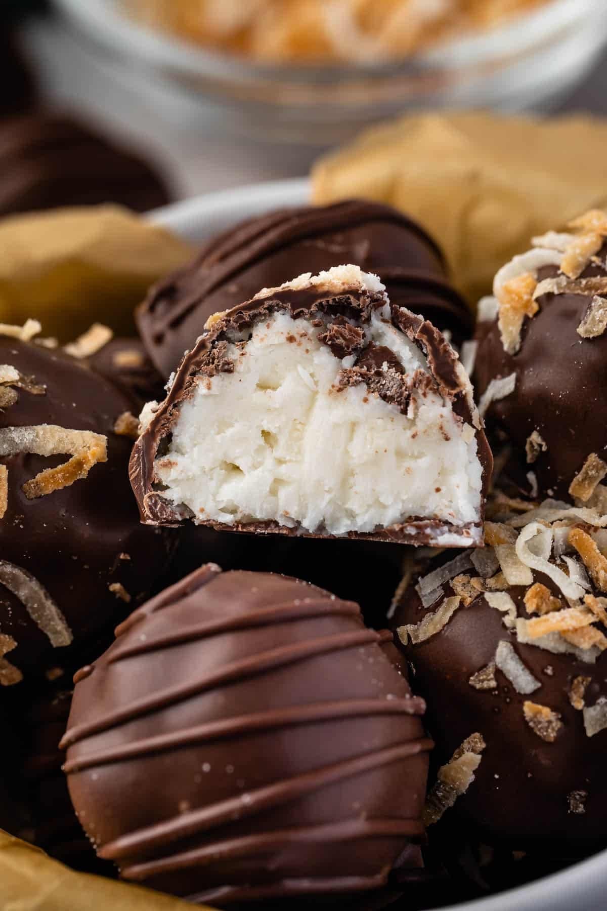 Coconut Cream Truffles