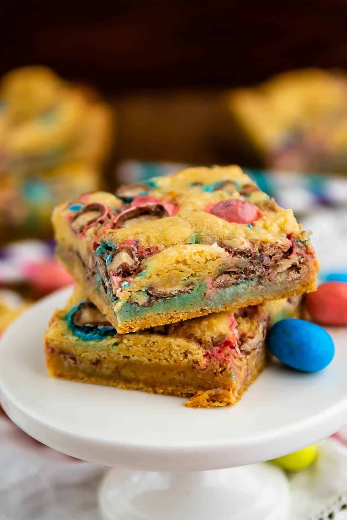 Malted Gooey Cake Bars