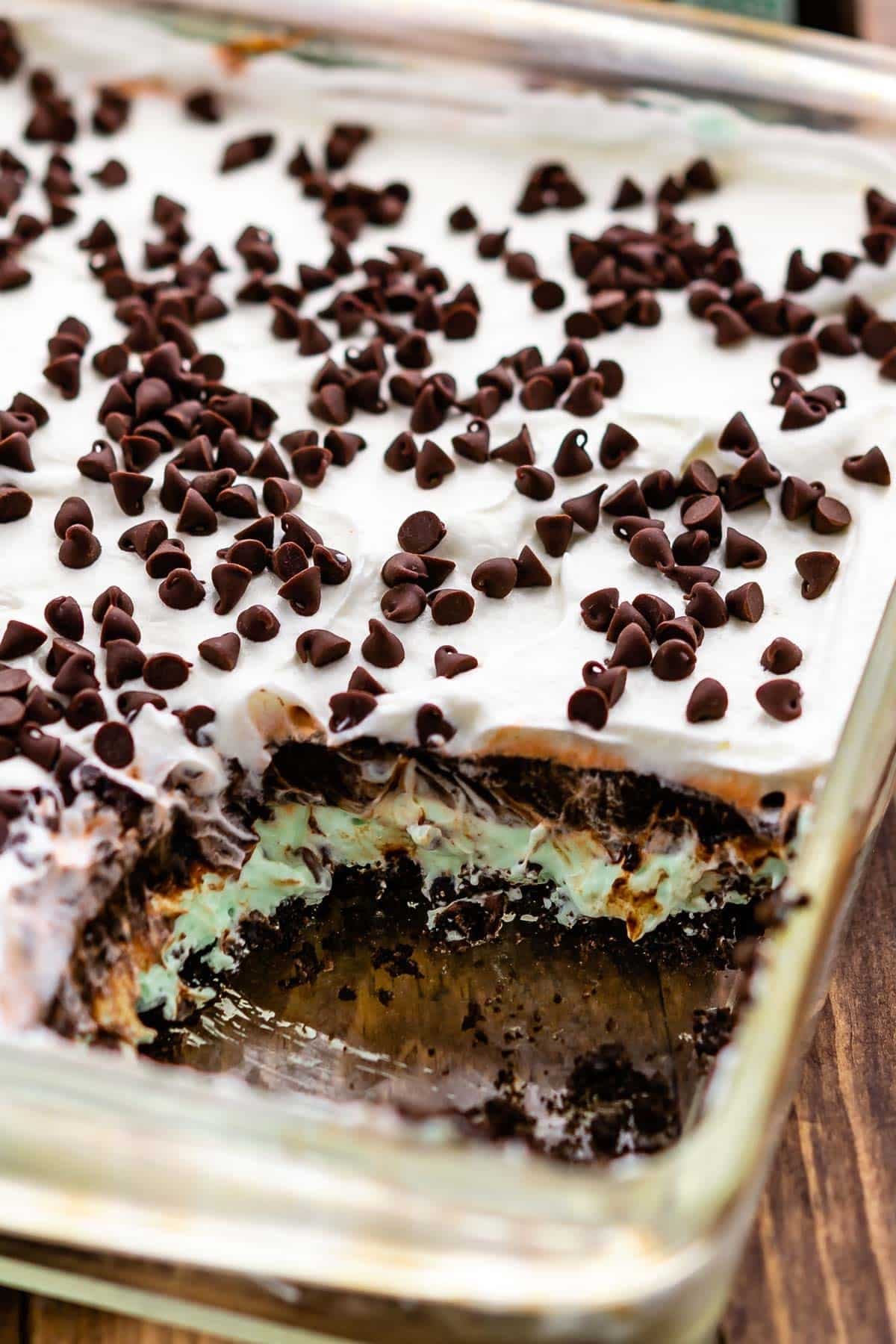 No Bake Mint Chip Lush