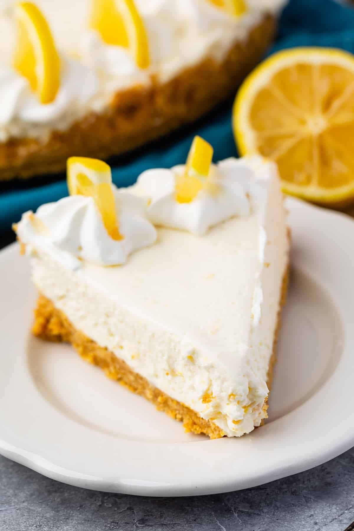 No Bake Lemon Cheesecake