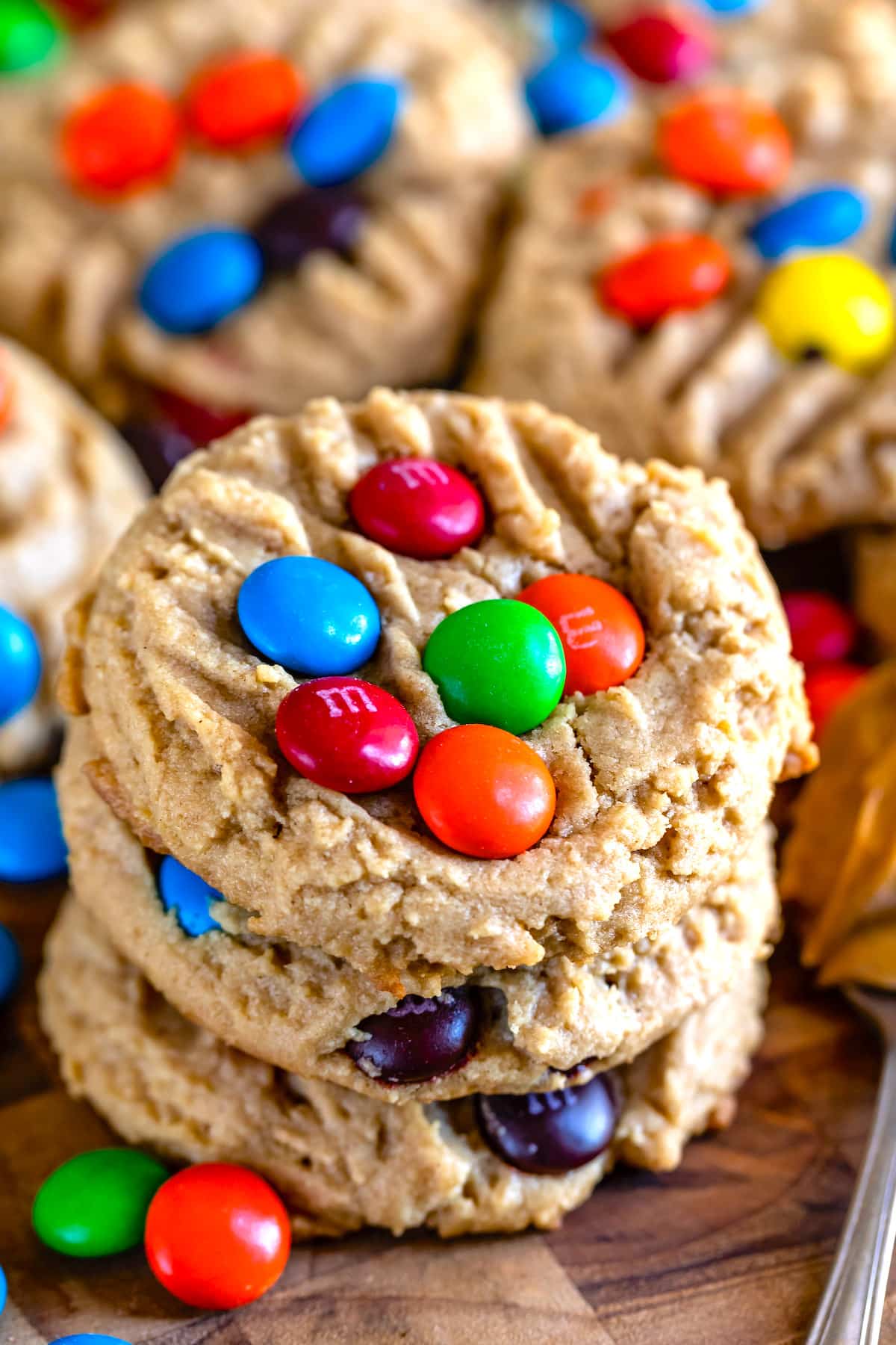 Peanut Butter M&M Cookies Recipe