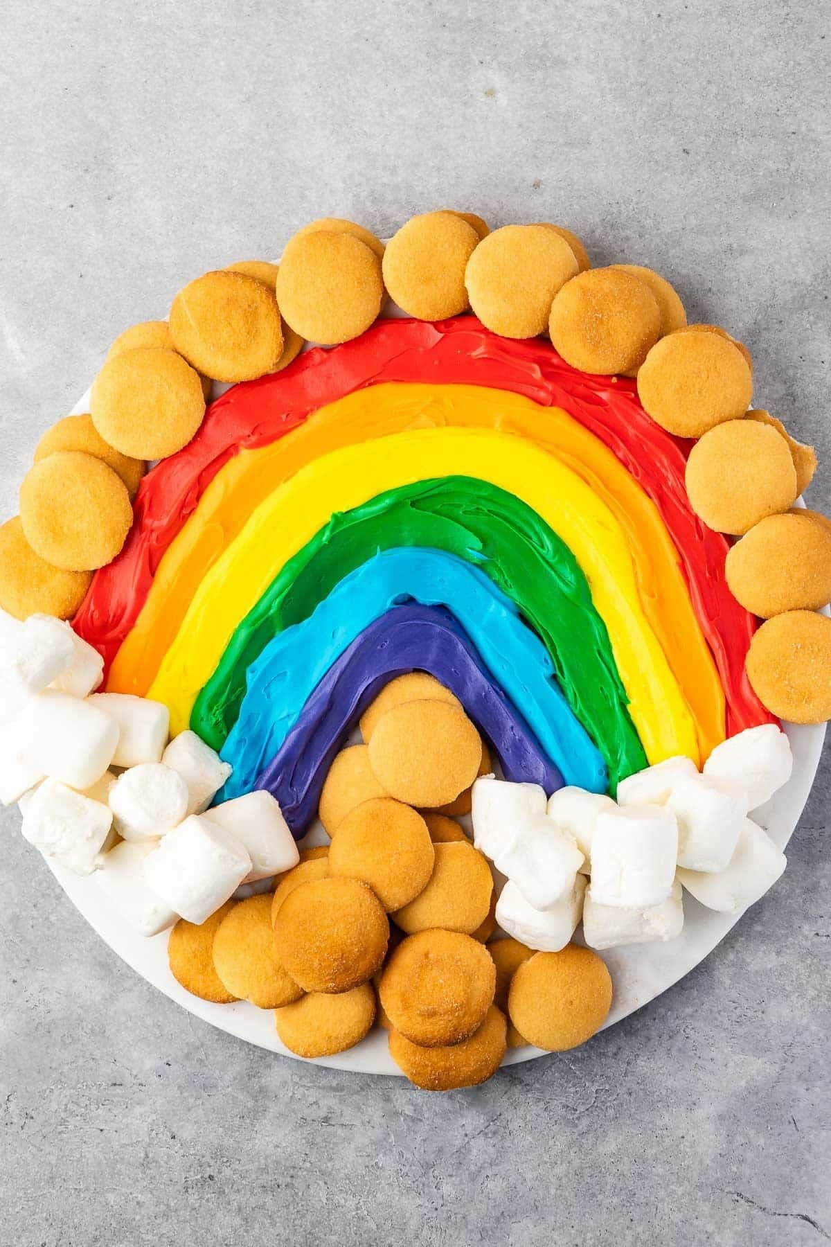 Rainbow Buttercream Board Recipe