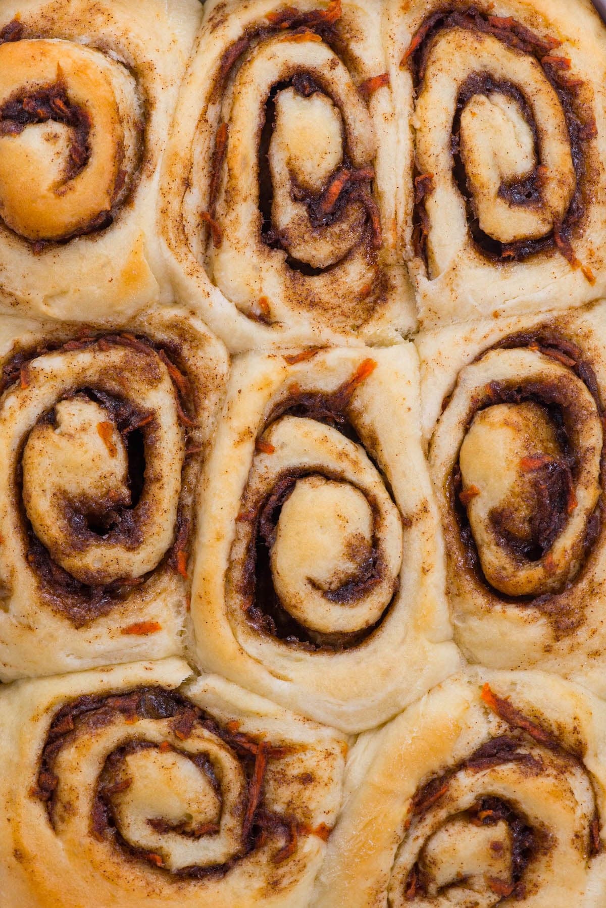 Carrot Cake Cinnamon Rolls Recipe