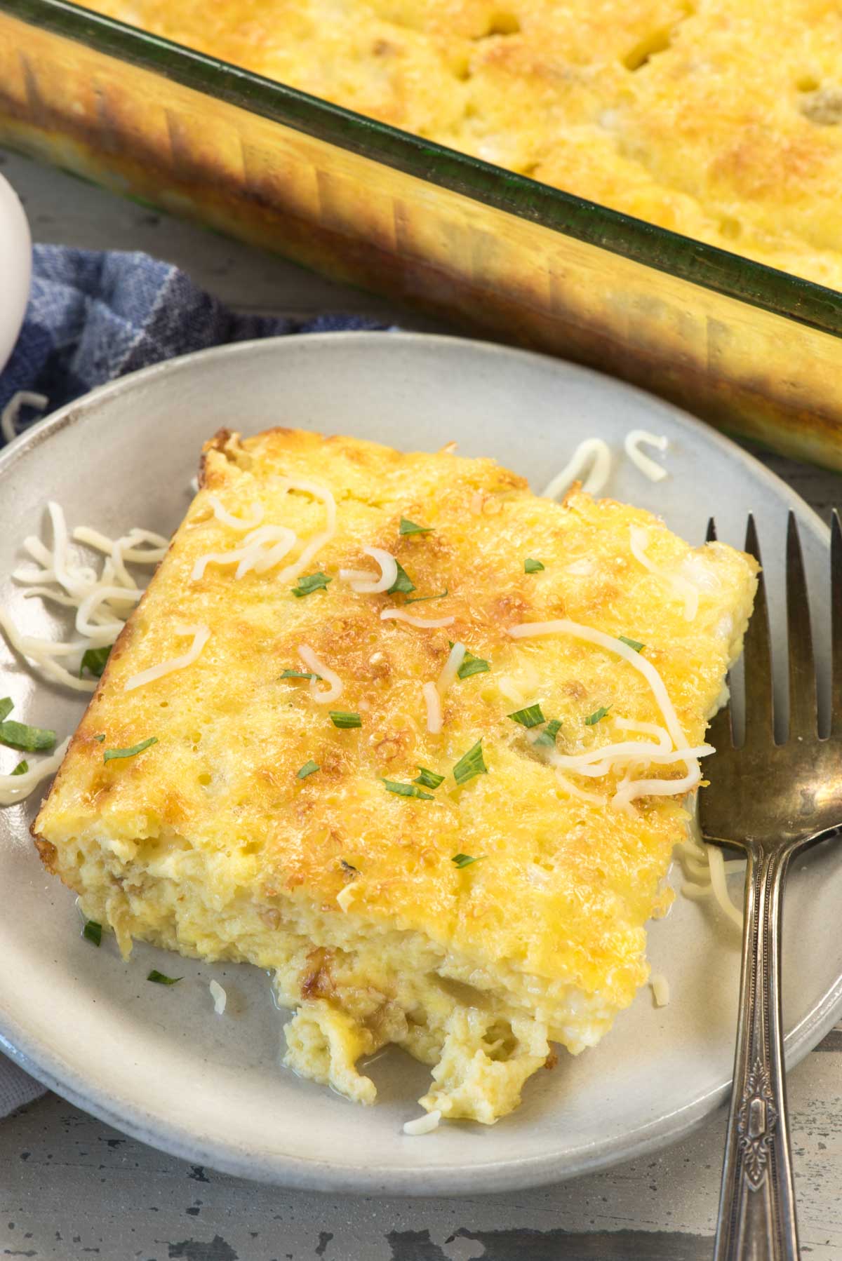 Green Chile Egg Casserole Recipe