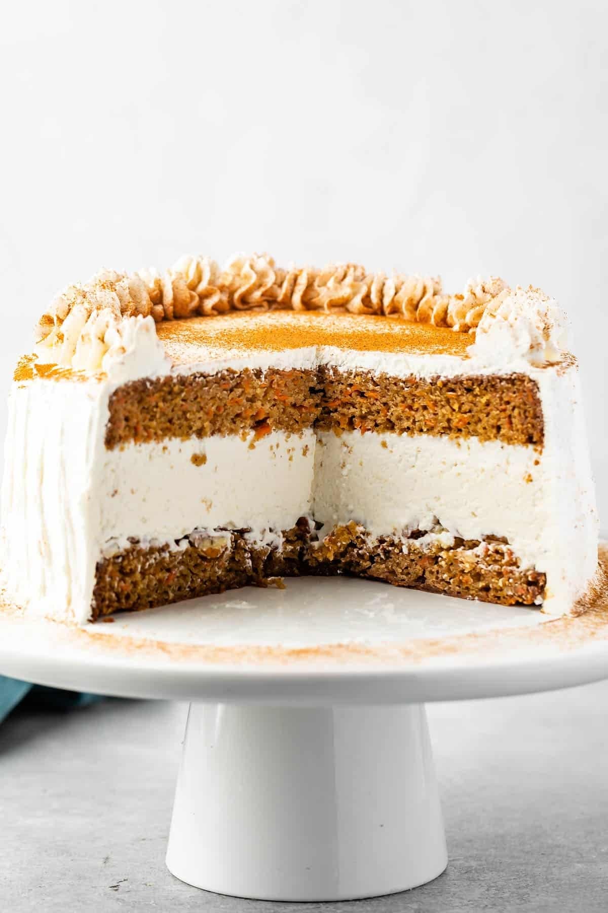 Carrot Cake Ice Cream Cake