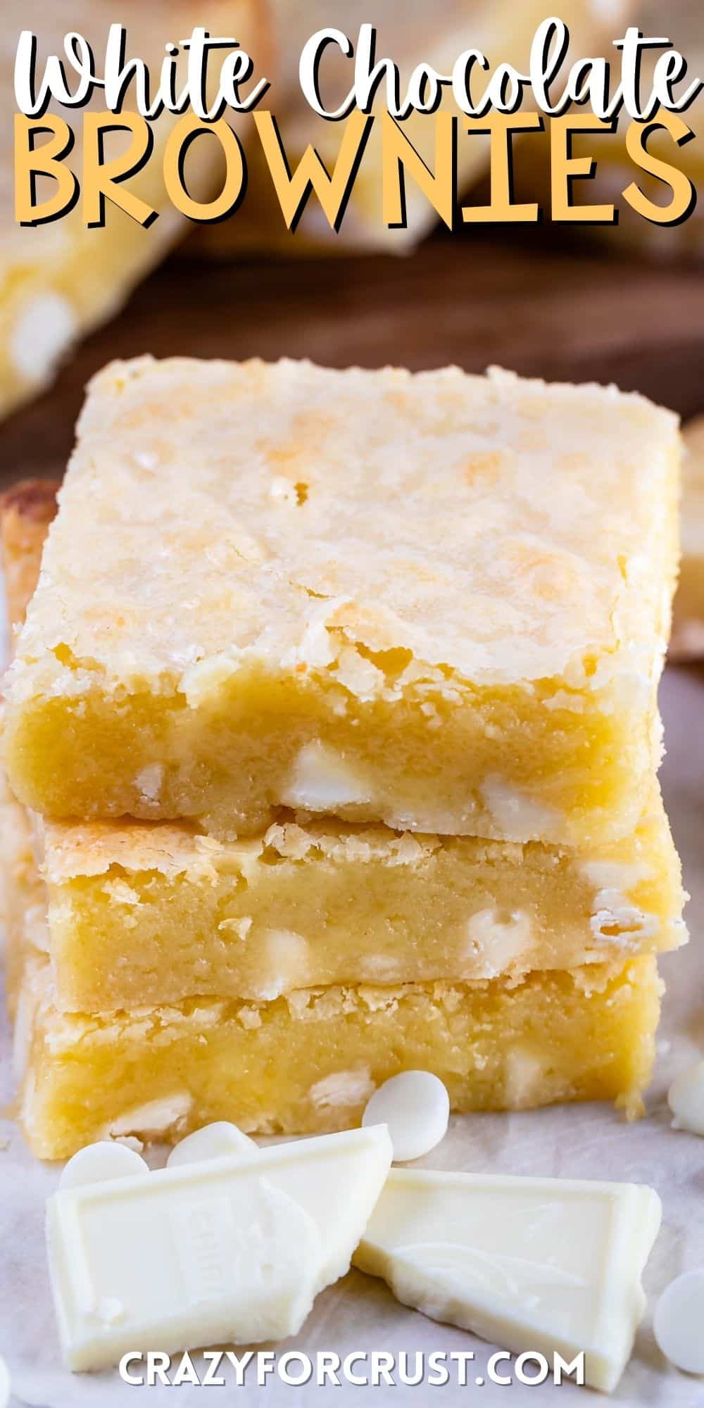 White Chocolate Brownies Recipe