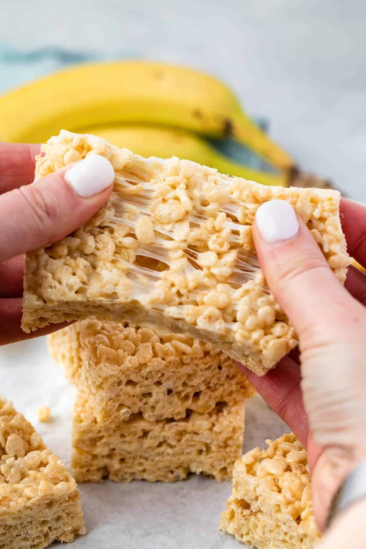 Banana Pudding Rice Krispie Treats