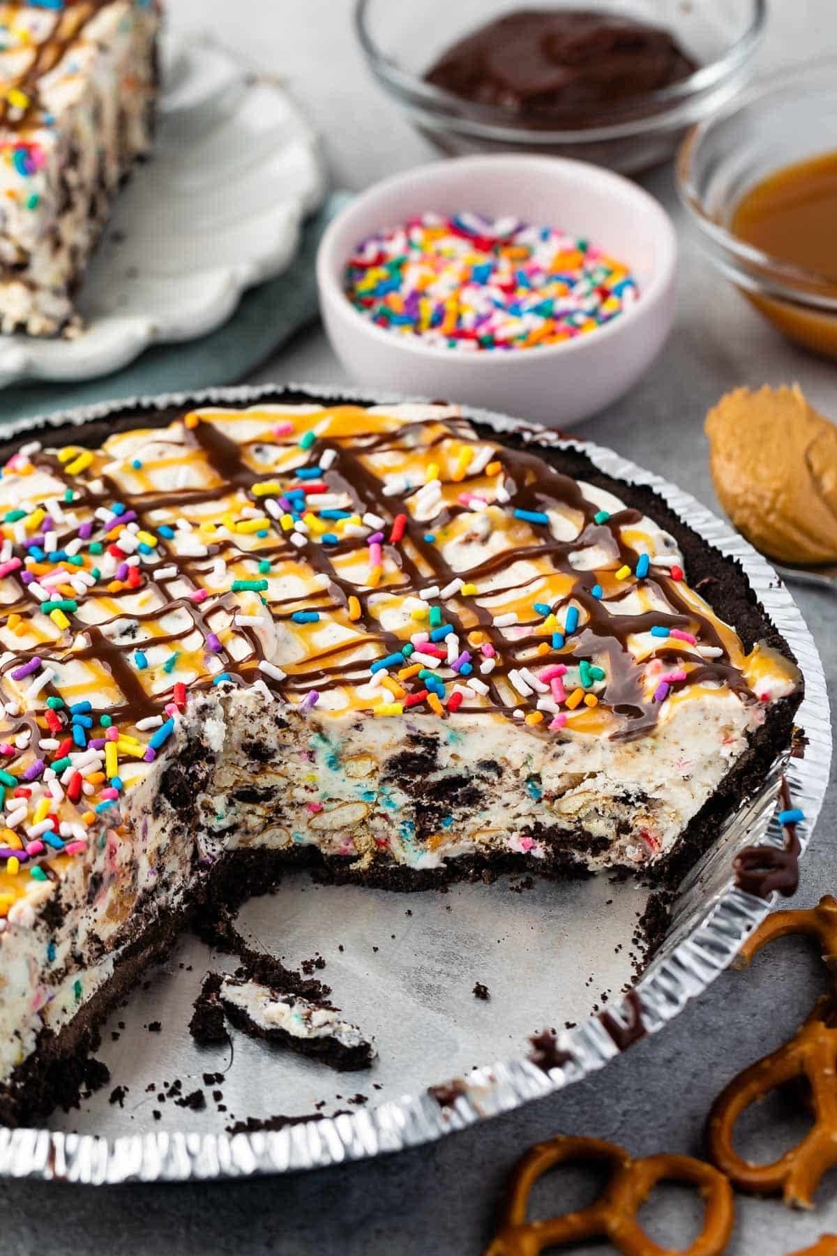 Seven Layer Ice Cream Pie