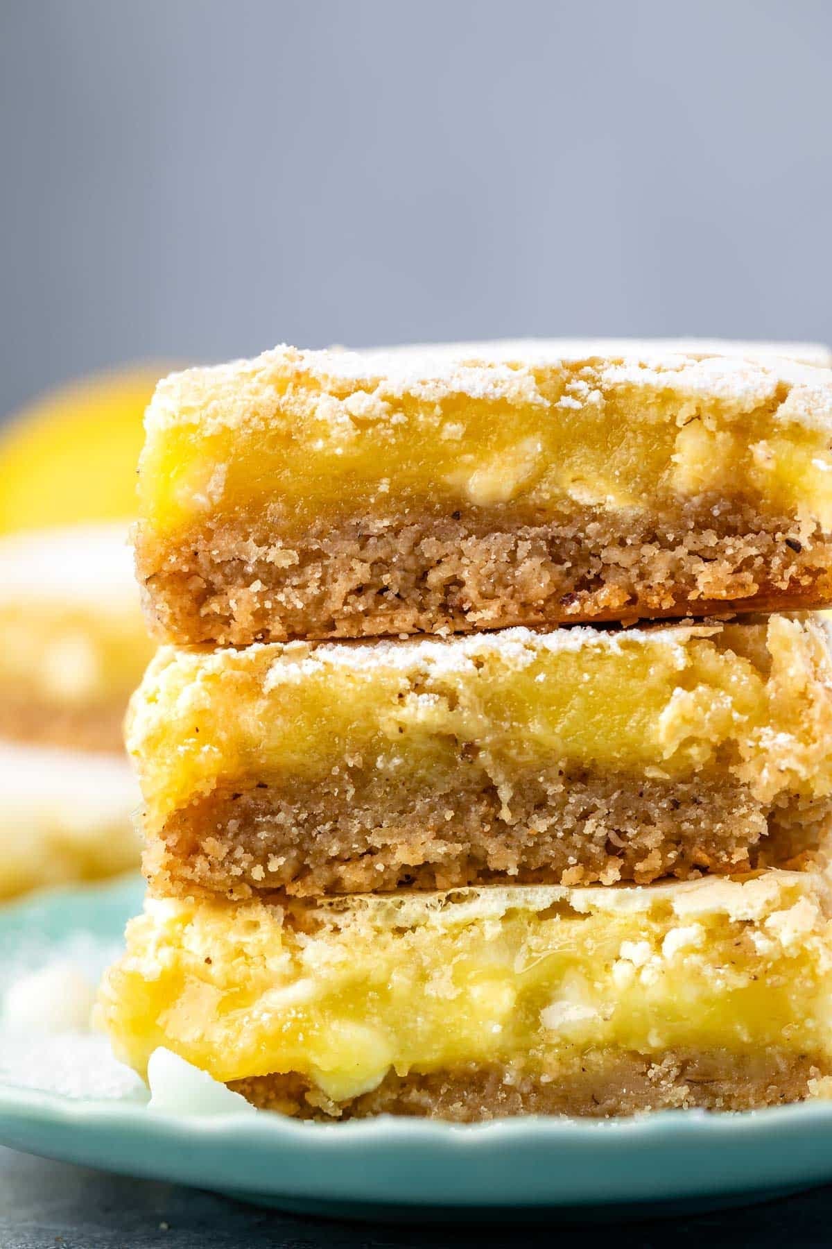 White Chocolate Lemon Bars