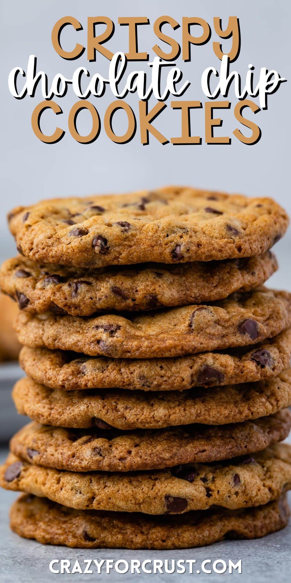 Crispy Chocolate Chip Cookies
