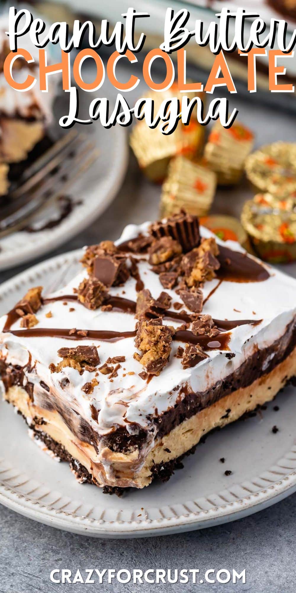Peanut Butter Chocolate Lasagna Recipe