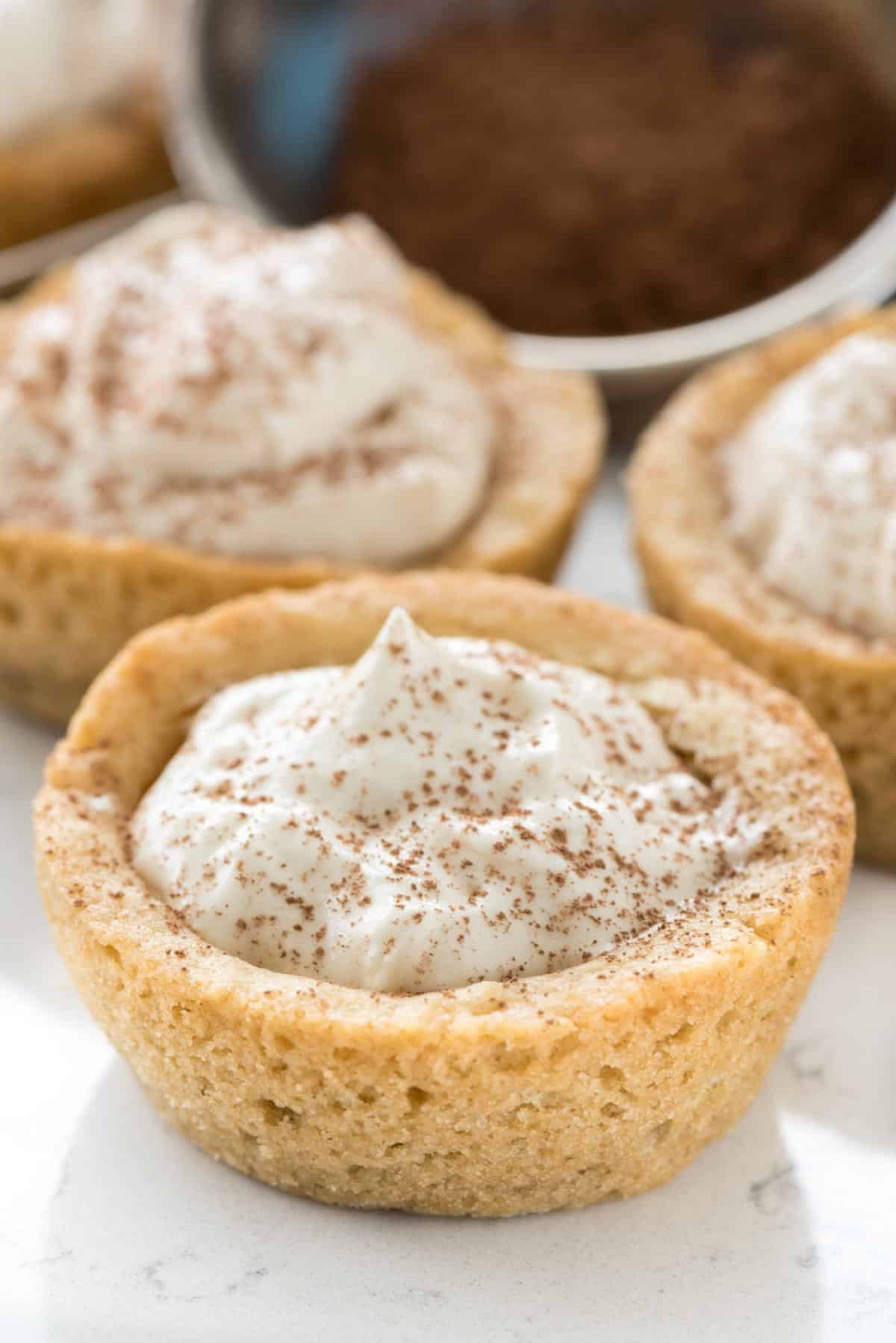 Tiramisu Cookie Cups