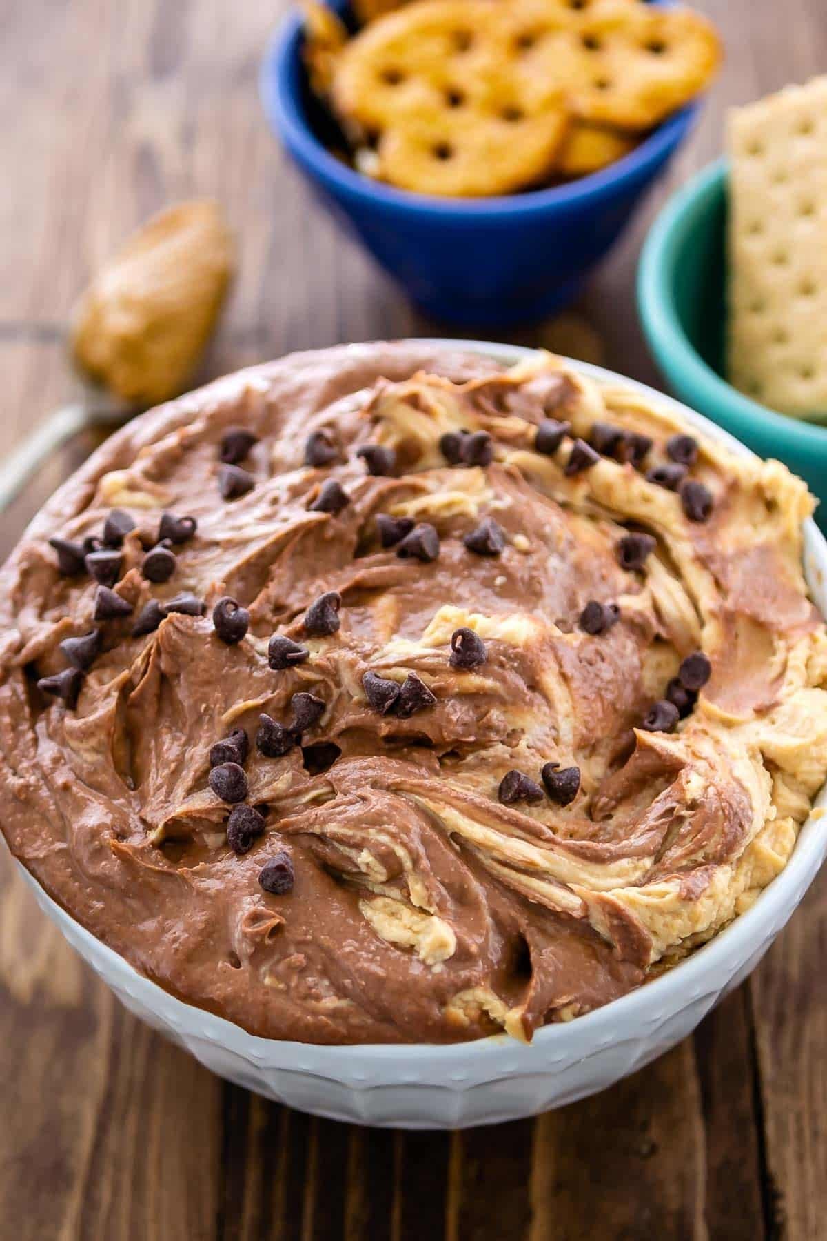 Peanut Butter Brownie Batter Dip