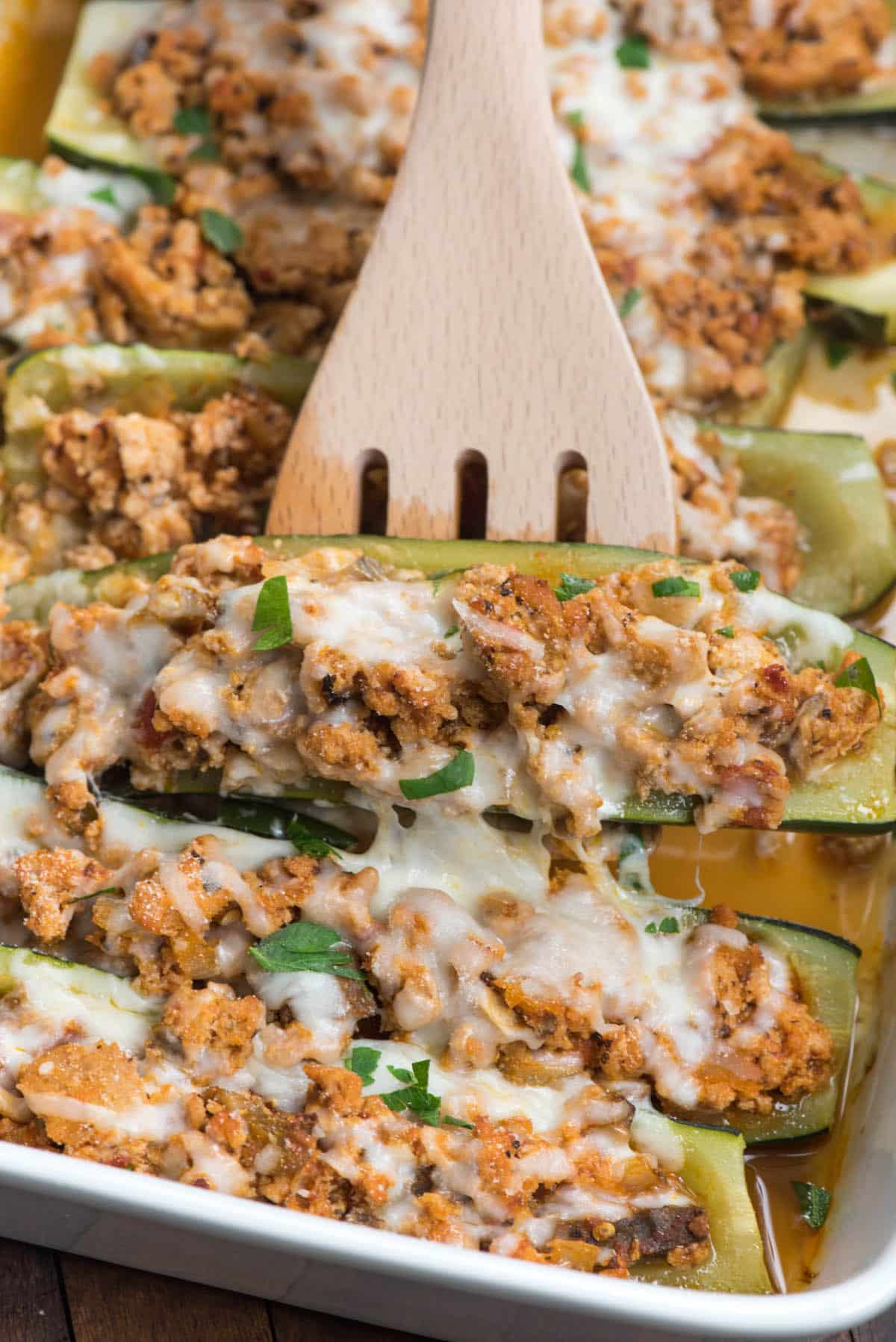 Stuffed Zucchini Boats