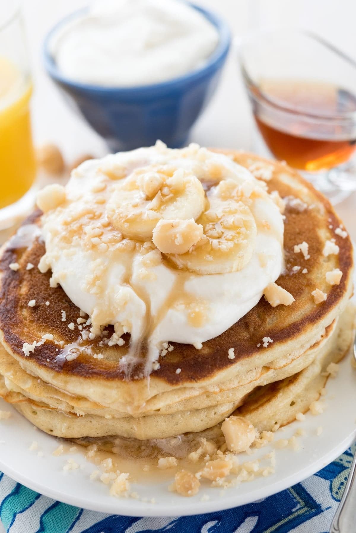 Buttermilk Banana Pancakes Recipe