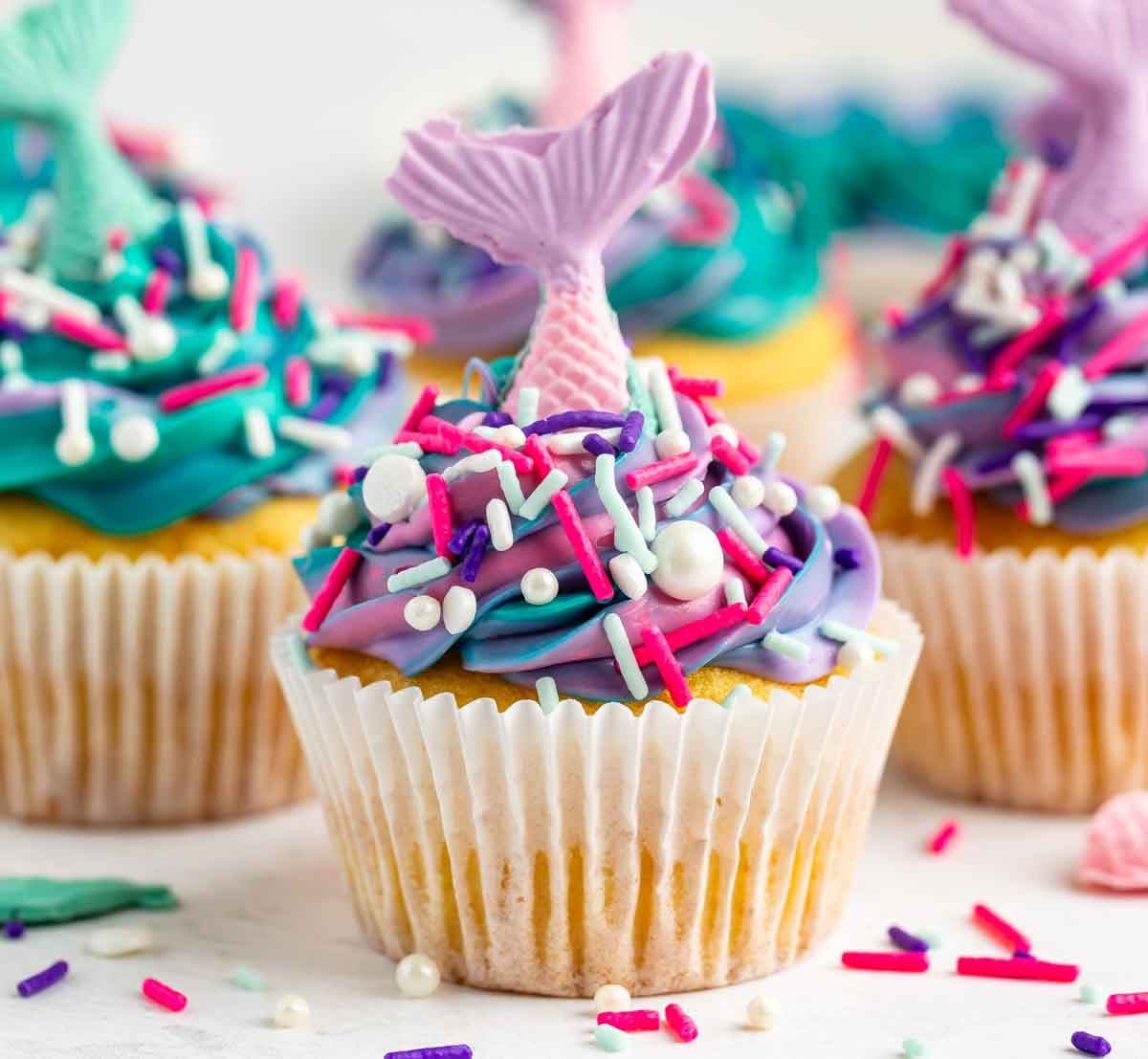 Mermaid Cupcakes Recipe