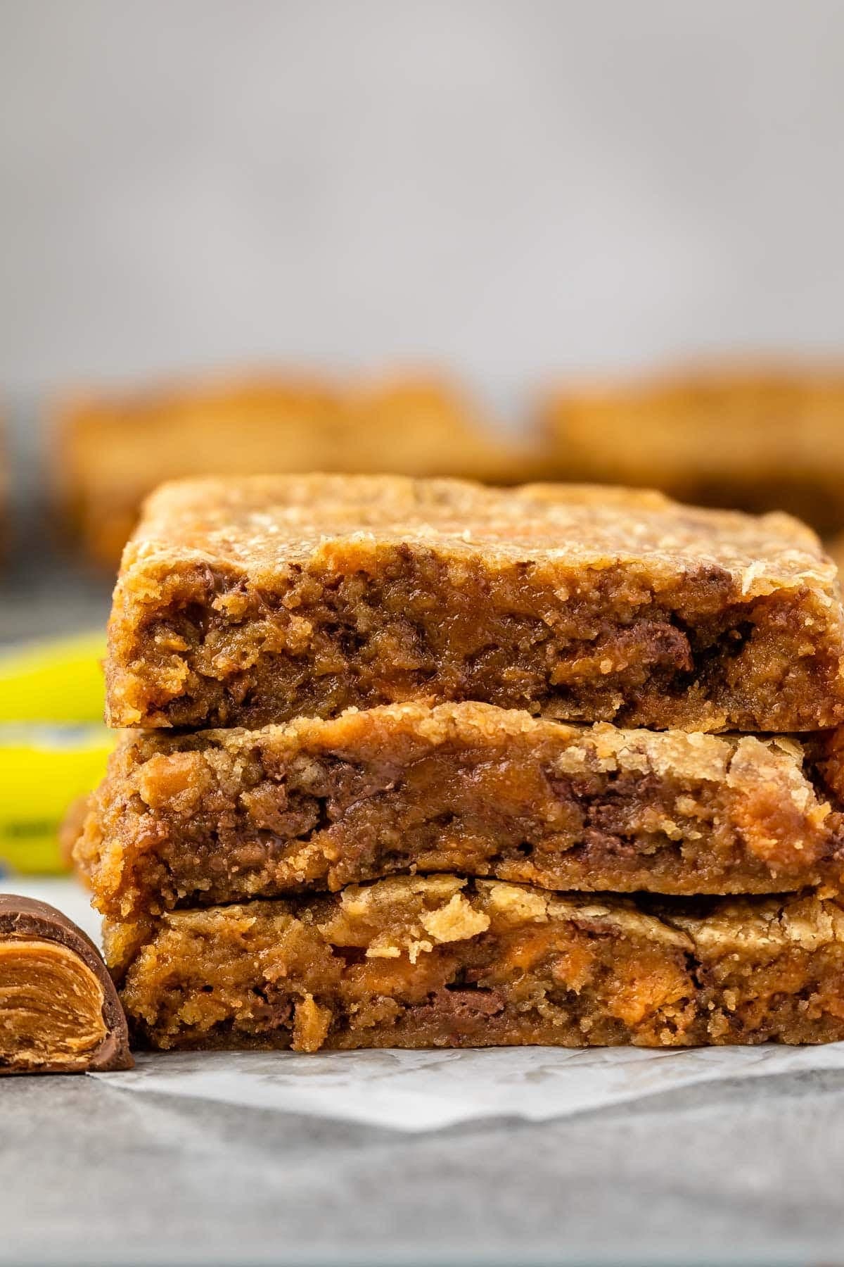 Peanut Butter Blondies Recipe