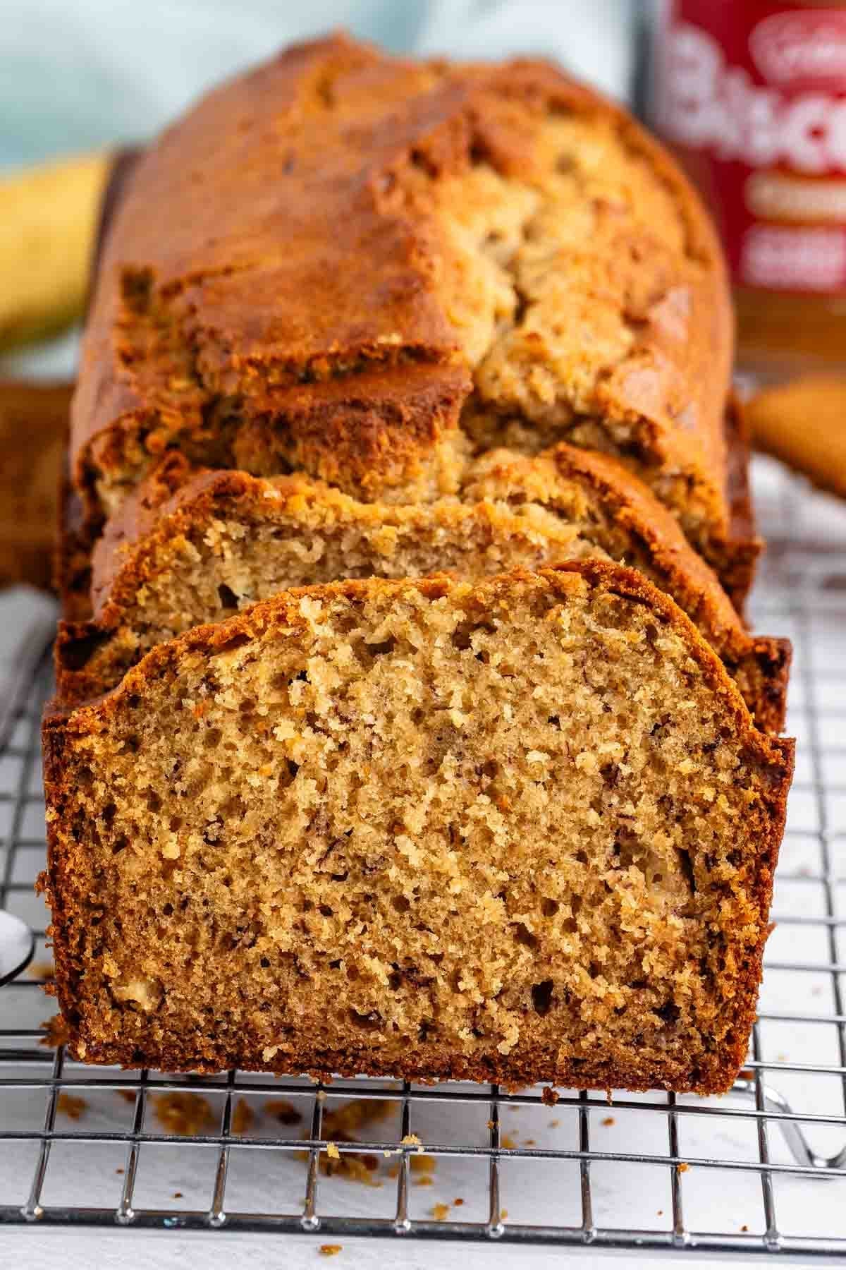 Biscoff Banana Bread Recipe