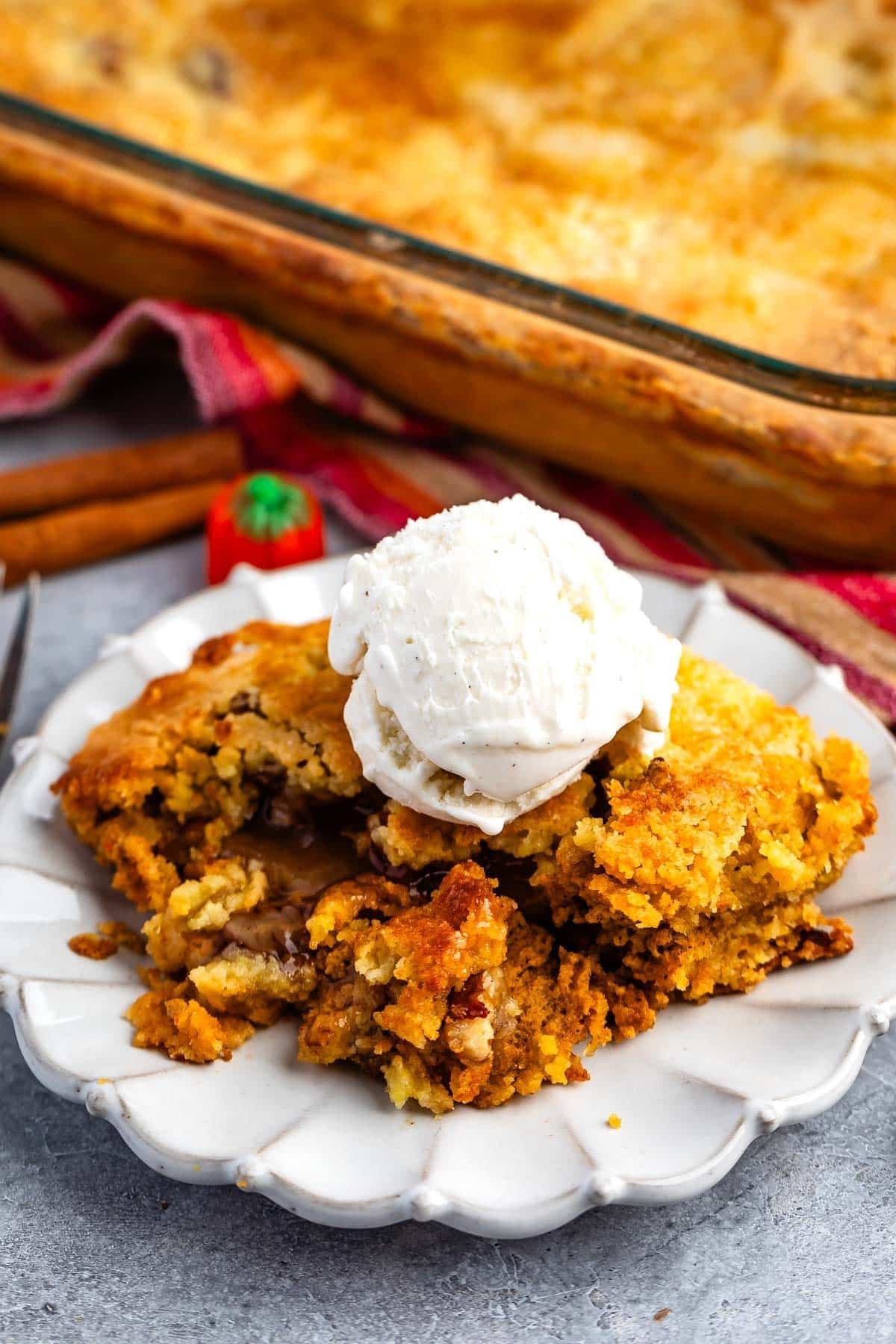 Pumpkin Dump Cake