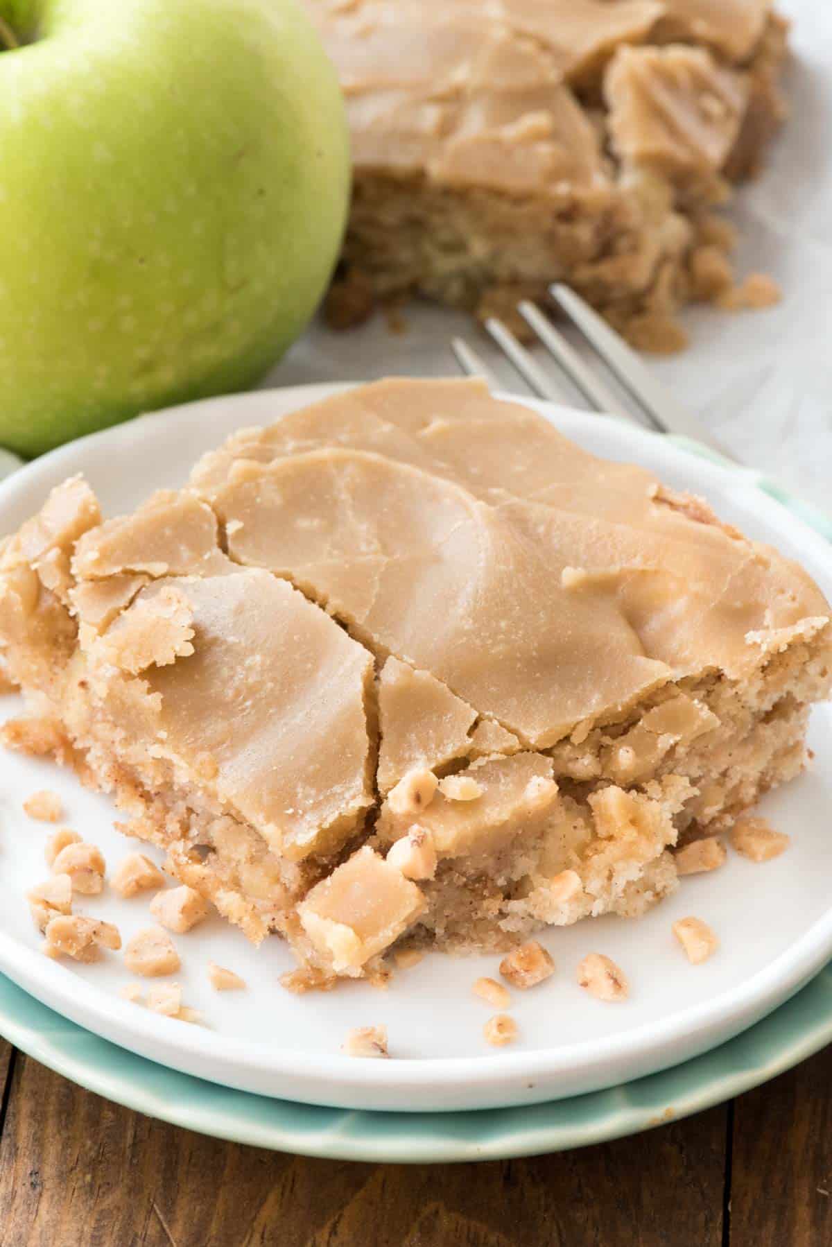 Apple Toffee Bars Recipe