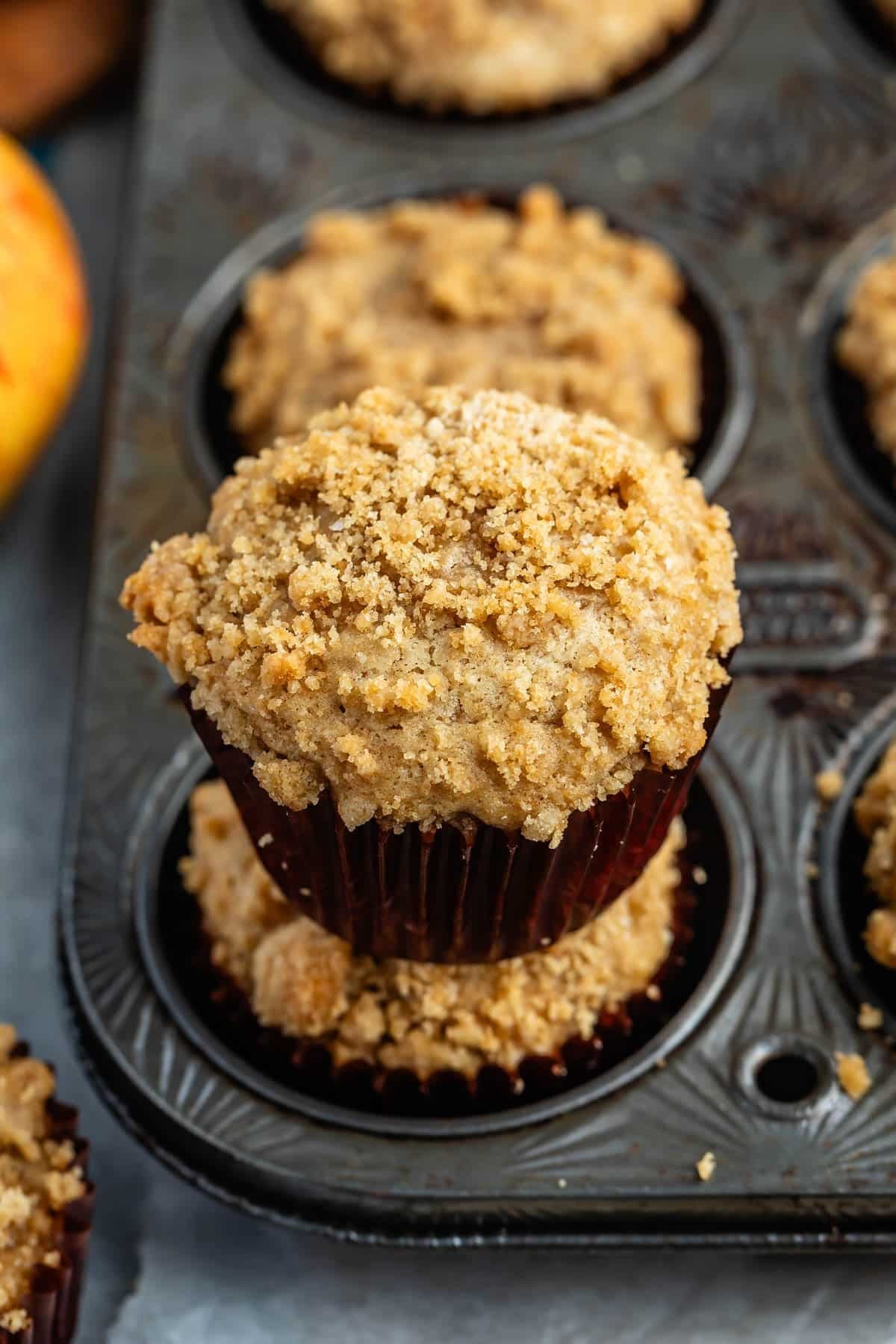 Crumb Apple Muffins Recipe