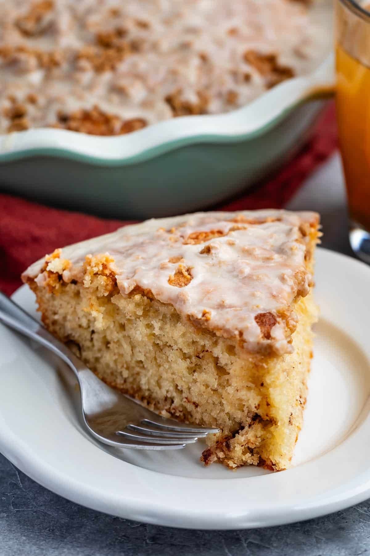 Easy Apple Fritter Coffee Cake