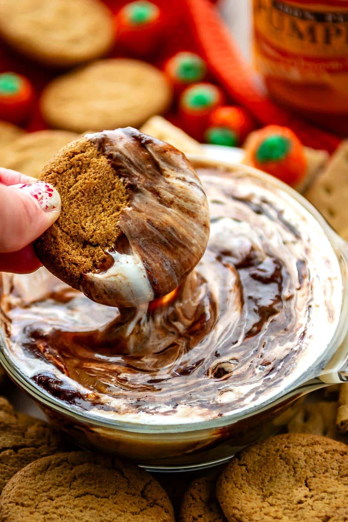Pumpkin S'mores Dip