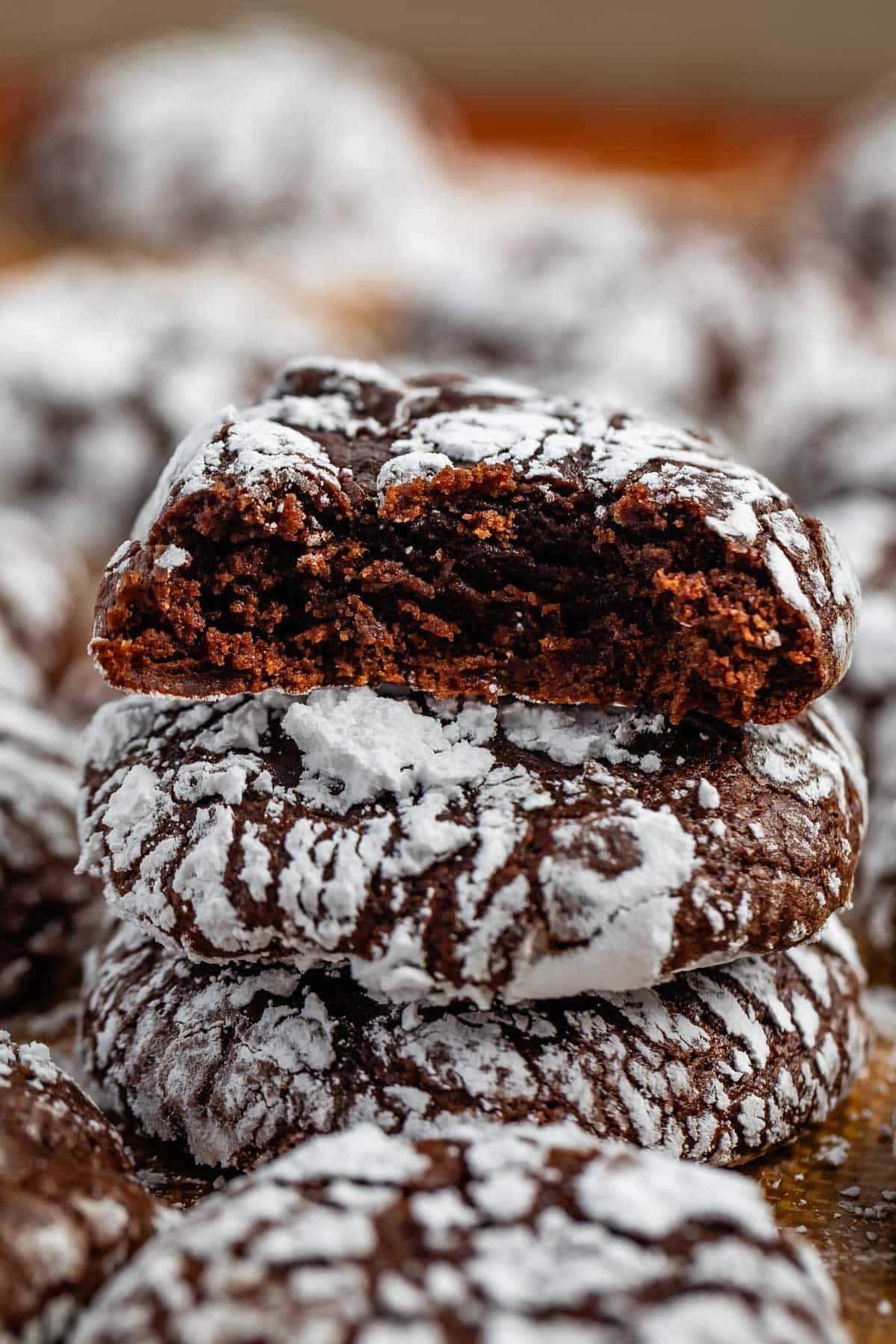 Chocolate Crinkle Cookies Recipe