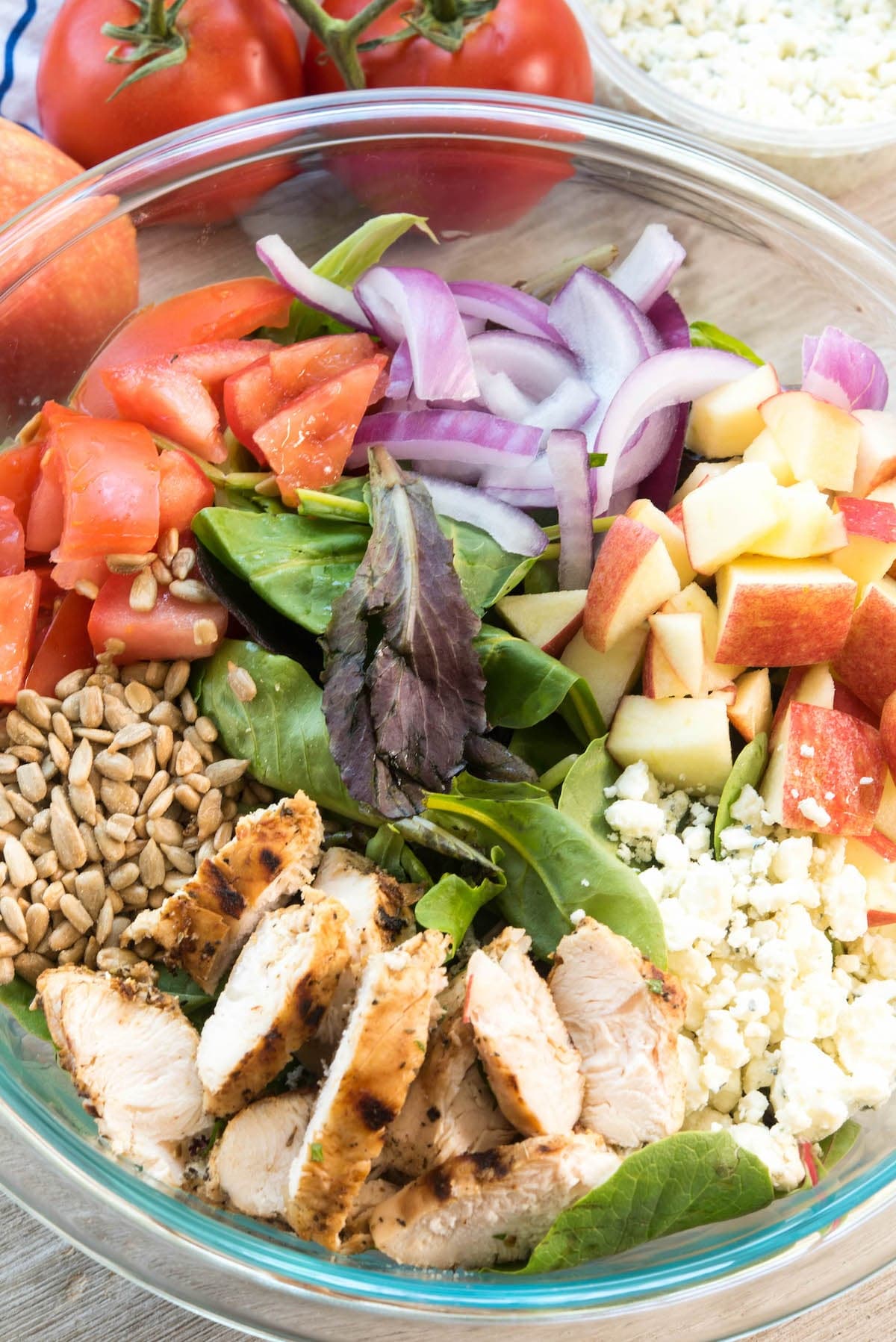 Panera Apple Salad with Homemade Dressing