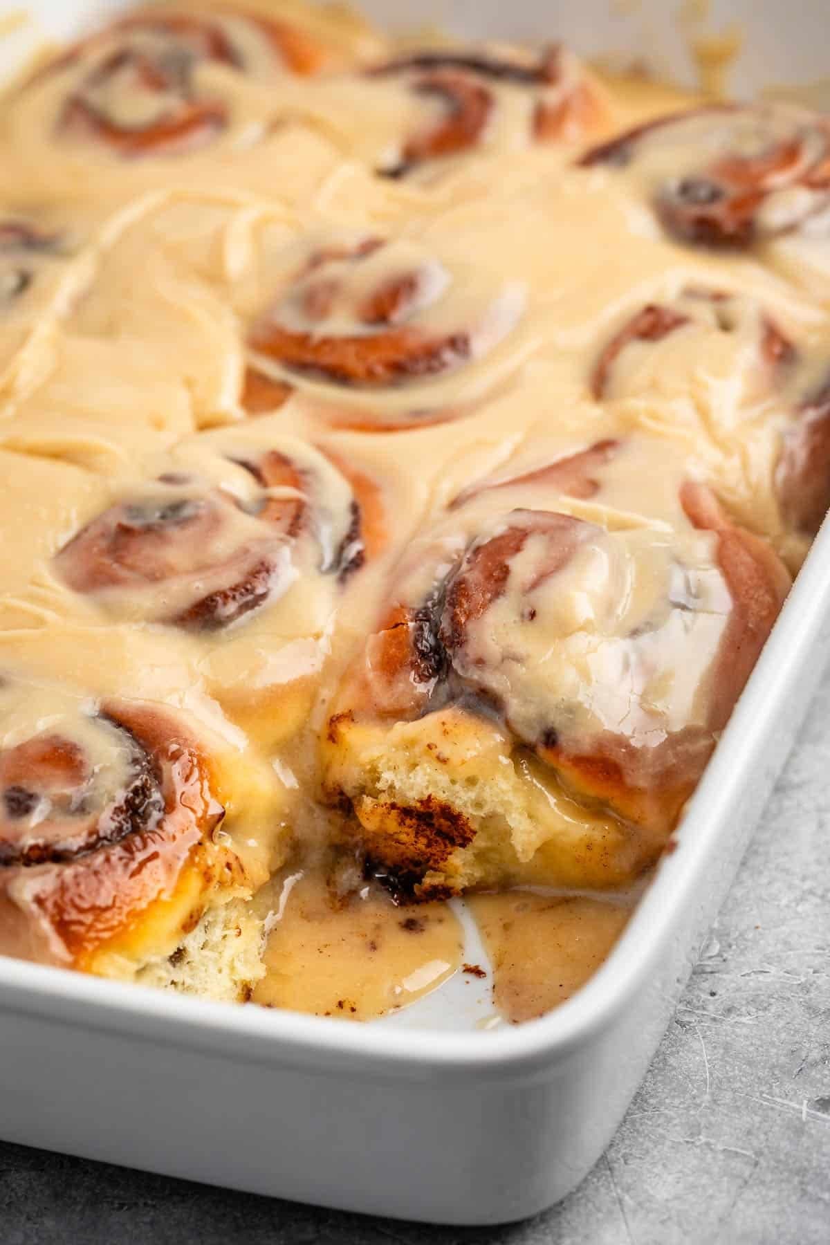 Gingerbread Spice Cinnamon Rolls Recipe