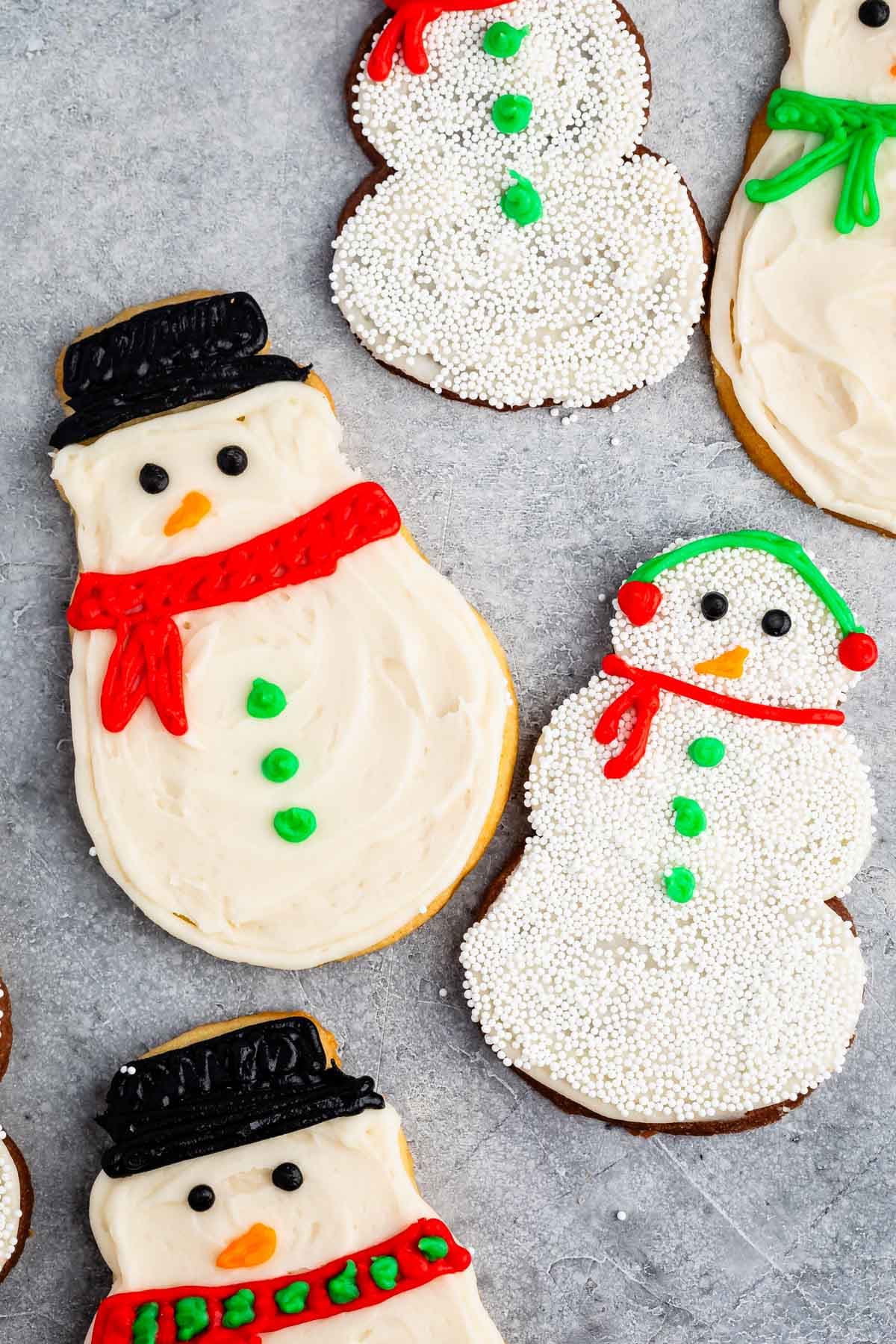 Snowman Cookies Recipe