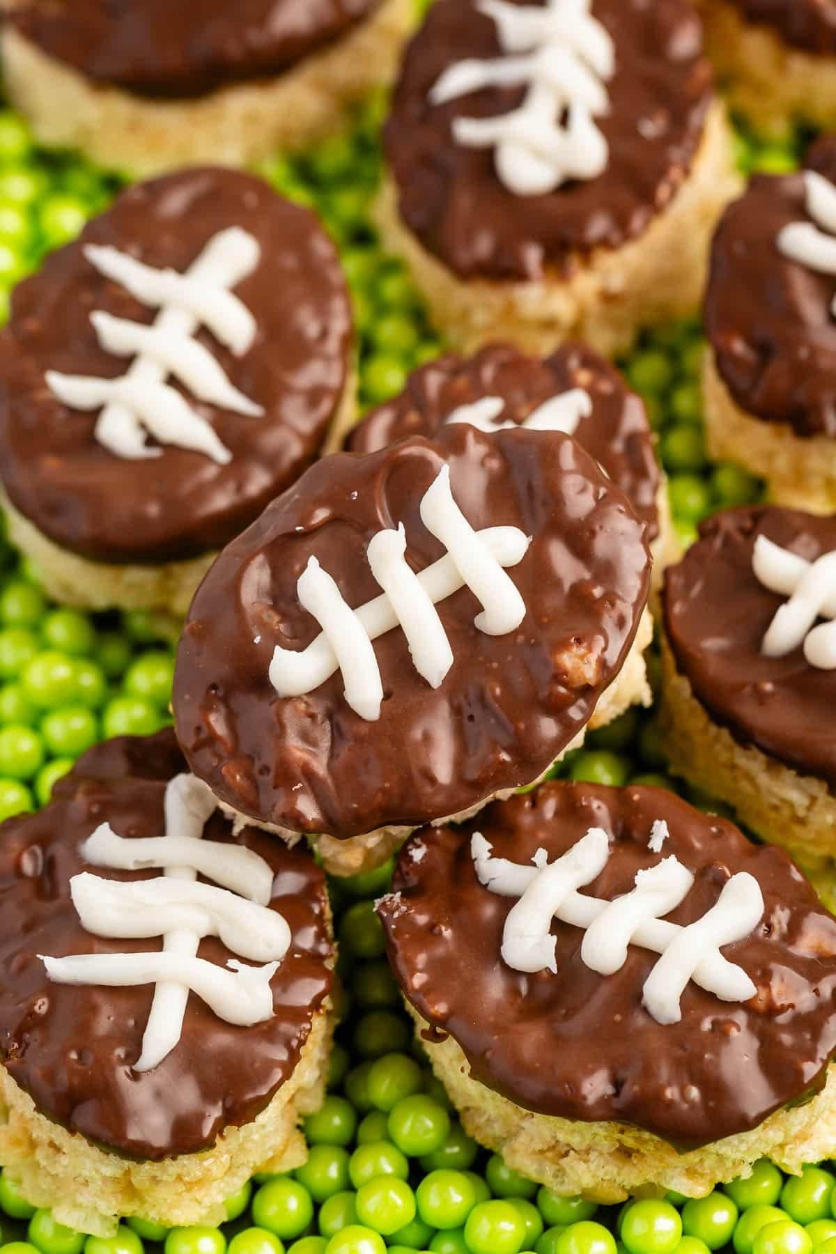 Football Rice Krispie Treats Recipe